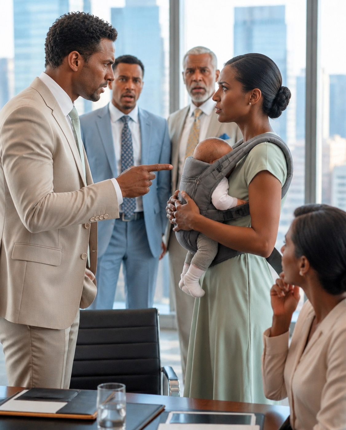 The day I entered my billionaire husband’s divorce hearing with the daughter he never knew about in my arms, I saw the most powerful man in that room lose something no amount of money could ever buy back. He believed he was ending our marriage with one more signature—but the second his eyes landed on the baby I carried, everything shifted.