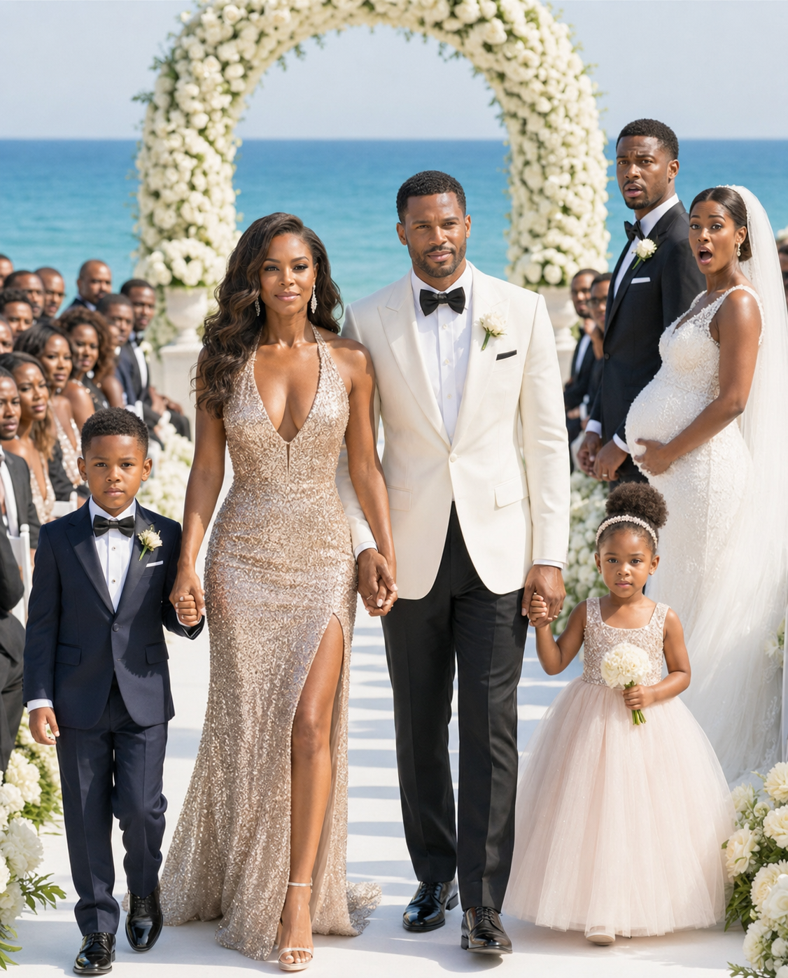 My ex-husband left me because he said I “couldn’t give him a child.” Then, two years later, he had the nerve to invite me to his wedding just so he could humiliate me in front of everyone. “You have to come,” Richard sneered over the phone. “Vanessa’s already pregnant. She’s not like you.” So I came. Smiling. With my billionaire husband beside me… and our triplets in matching little suits and dresses. But Richard had no idea I wasn’t walking into that wedding to cry. I was walking in with the truth.