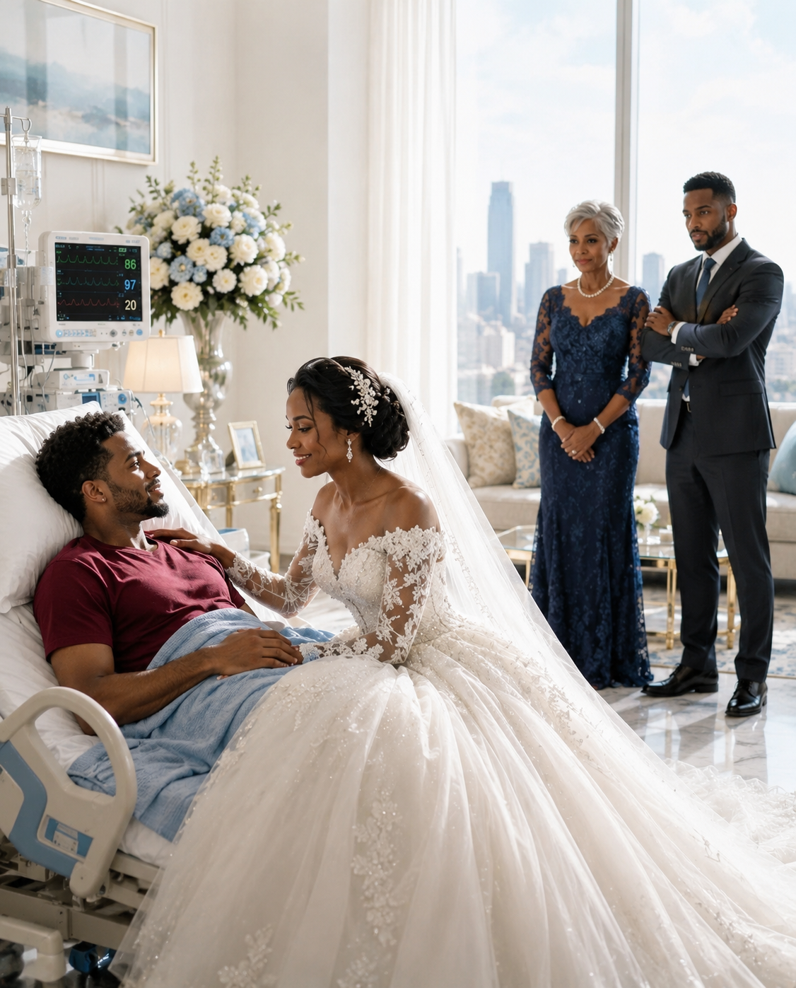My Father Married Me to a Billionaire in a Coma—Then He Opened His Eyes