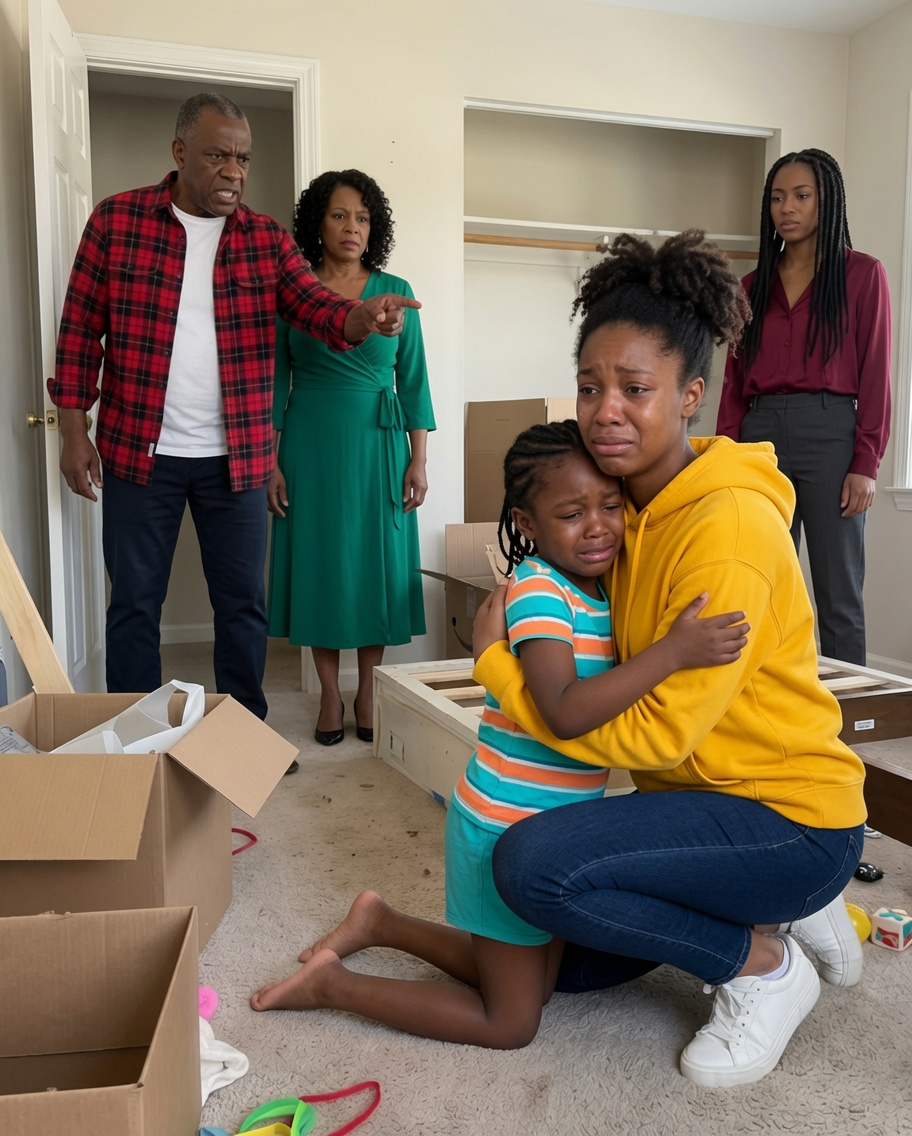 While My 8-Year-Old Daughter Fought for Her Life in the Hospital, I Missed One Rent Payment—My Parents Sold Everything We Owned, Gave Our Room to My Sister, and Told Me, “You Should’ve Planned Better.” Three Months Later, They Walked Into My Bank Begging for Help.