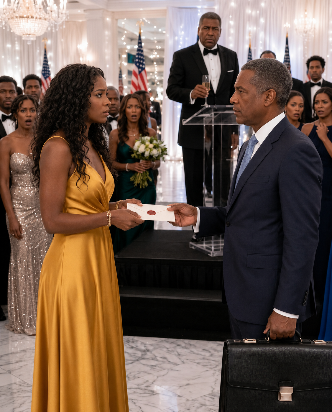 My Parents Always Saw My Sister As Harvard’s Golden Child While I Stayed In The Background—Then, During Dad’s Celebration, A Gray-Haired Stranger Handed Me A Sealed Letter That Changed The Entire Room