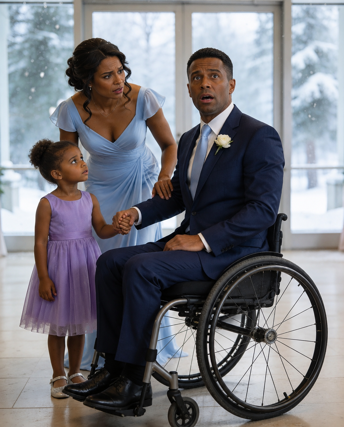 The Paralyzed Millionaire Was Left Alone at His Wedding… Until a Single Mother Looked at Him and Said, “Would You Dance With Me?”