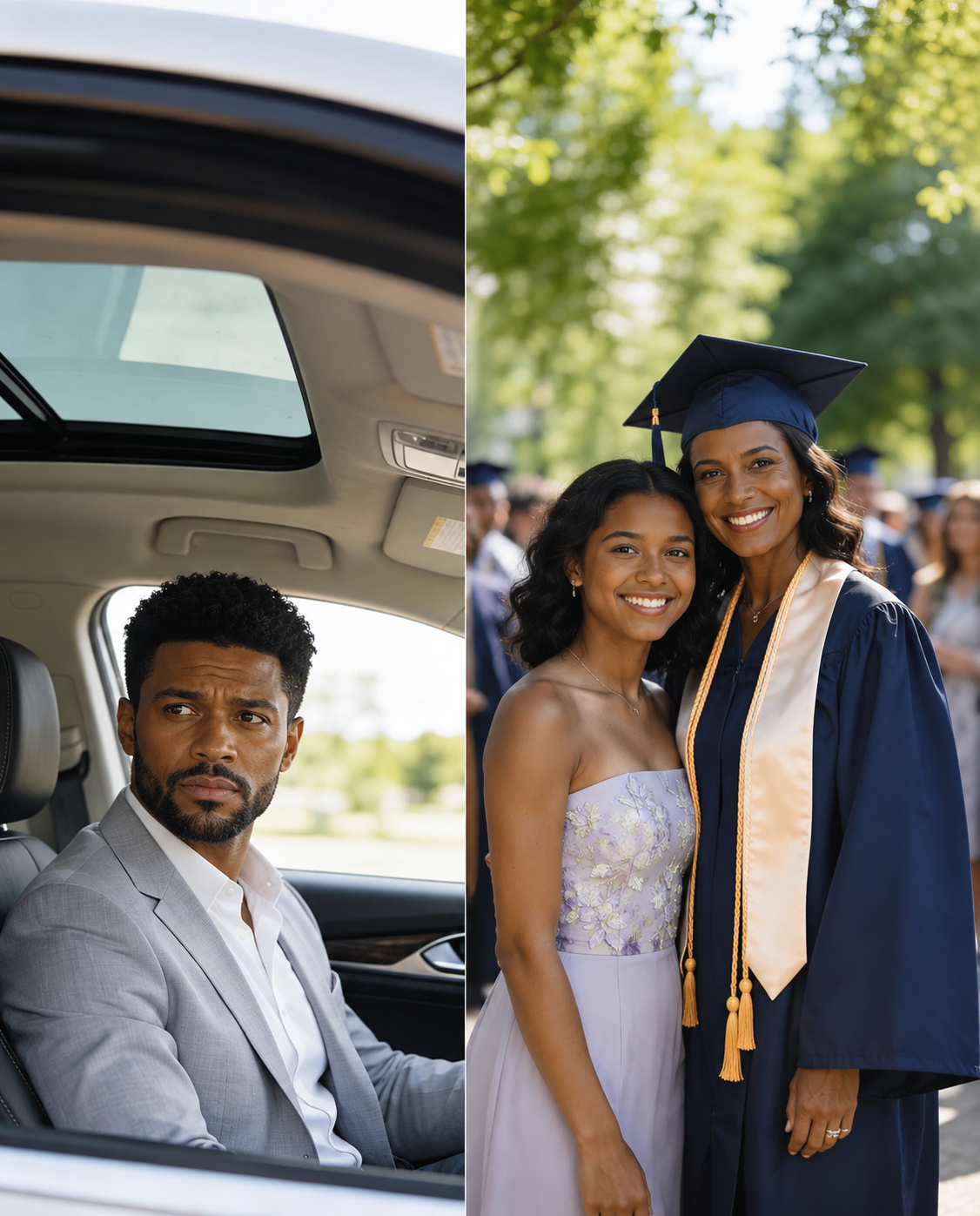 A Tycoon Spots His Former Employee at a Graduation — Then Sees the Young Woman Beside Her and Goes Still: “Those are my eyes.”