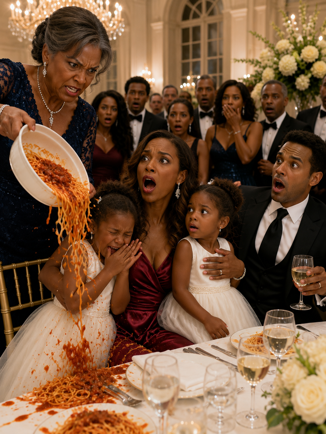 In front of the entire family, my mother-in-law took the food away from my daughters and said, “The head table is for women who give this family sons.” My husband told me to stop making a scene, so I quietly wiped my little girl’s face, took my daughters, and left without another word… while none of them knew that a 5.4-million-peso promissory note bearing his signature was already waiting for the right moment.