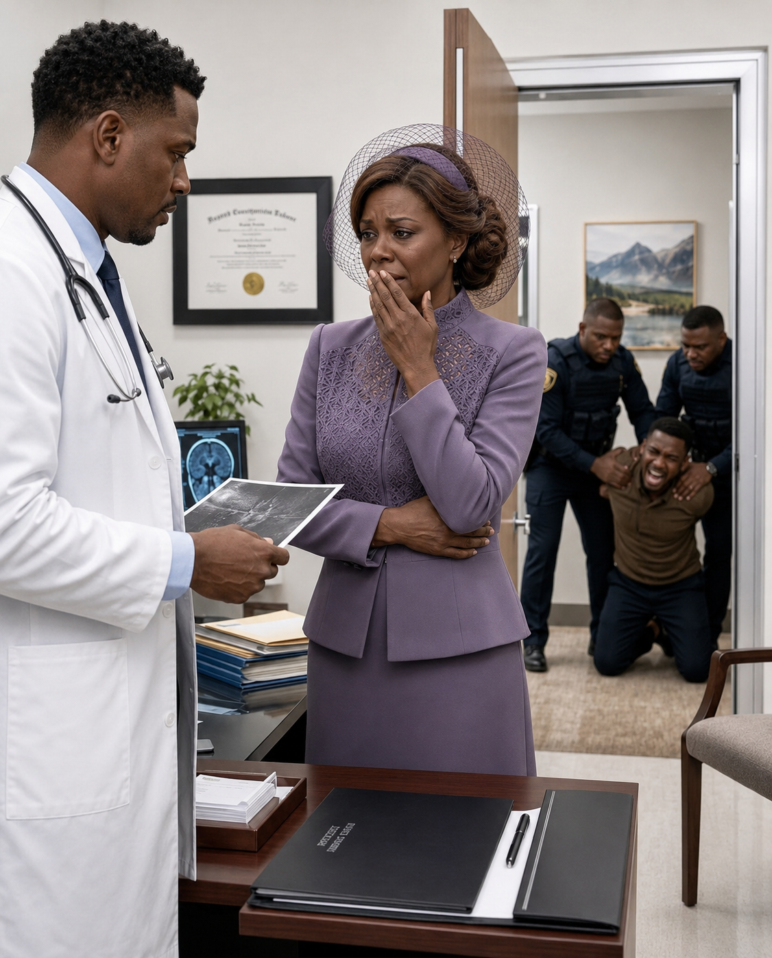 Two hours after my daughter’s funeral, my phone rang. Her doctor whispered, “Come to my office immediately. I need to show you something—and tell no one, especially your son-in-law.”