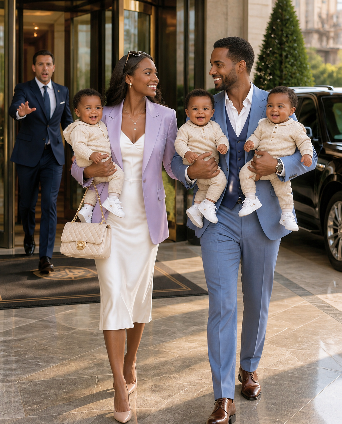 My Husband Threw Me Out While I Was Pregnant With Triplets… Hours Later, A Powerful Billionaire Saved Me—Then My Ex Showed Up At The Hospital With Lawyers To Claim My Babies, Never Knowing The Billionaire Had Been Waiting Years To Keep A Promise To My Late Mother