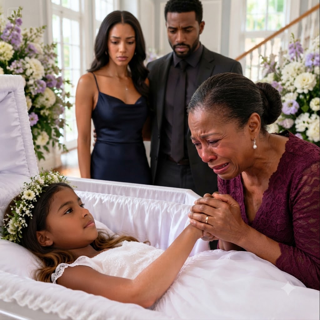 At Her 6-Year-Old Granddaughter’s Funeral, the Grandmother Opened the Coffin and Heard a Whisper: “Don’t Let Daddy Take Me Back.” Moments Later, Police Found Two Padlocks and a Hidden Key That Exposed a Much Darker Secret.