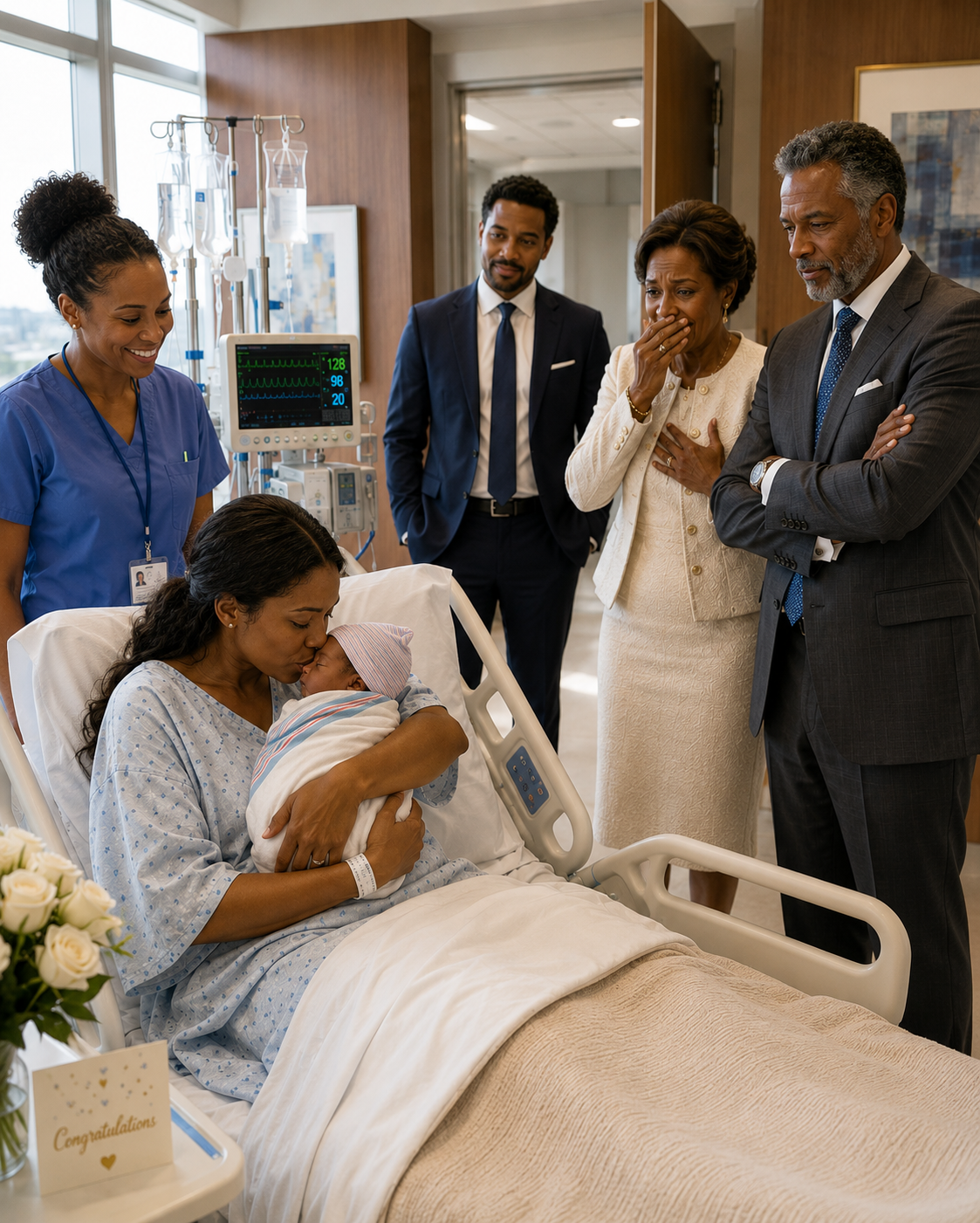 The nurse had barely placed the newborn in her arms when her mother recoiled in scorn. “We will never acknowledge a child without a father.” Her father added, “And we will never hold that baby.”