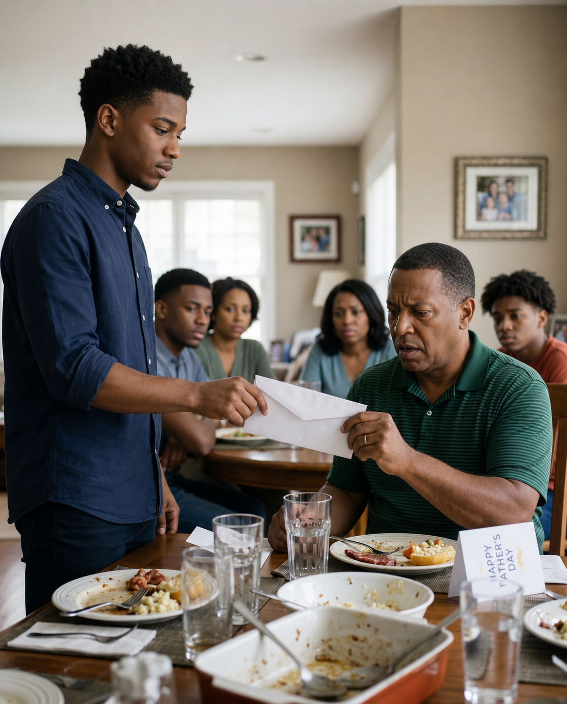 During Father’s Day dinner, my dad em:barrassed me in front of everyone, calling me the one child he was not proud of and the disgrace at the table.