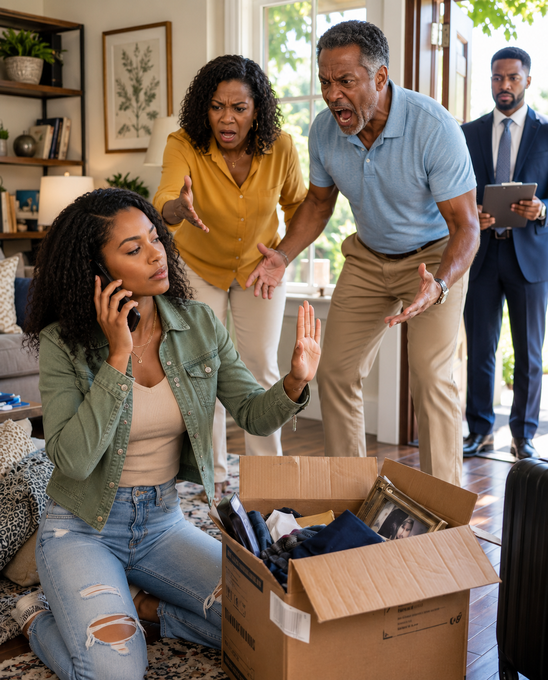 When my parents heard I lost my job, they paid my landlord $1000 to evict me and laughed that sleeping outside would teach me, but one call later, they were the ones panicking…