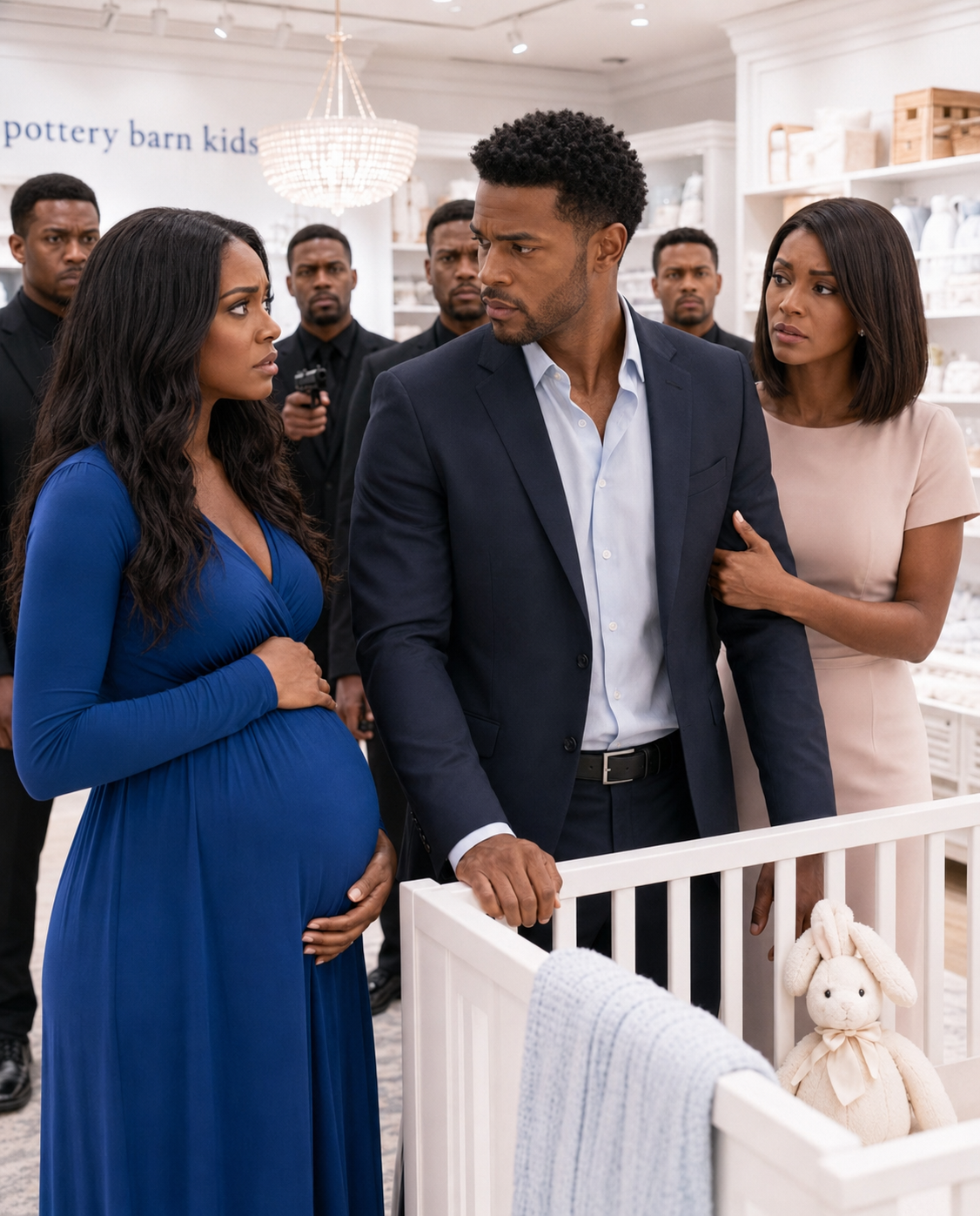 Eight Months Pregnant, I Secretly Shopped For My Baby Until I Came Face-To-Face With My Ex-Husband—San Francisco’s Most Feared Mafia Boss. But The Second His New Girlfriend Looked At My Belly, Every Bodyguard In The Boutique Reached For Their We:apons.