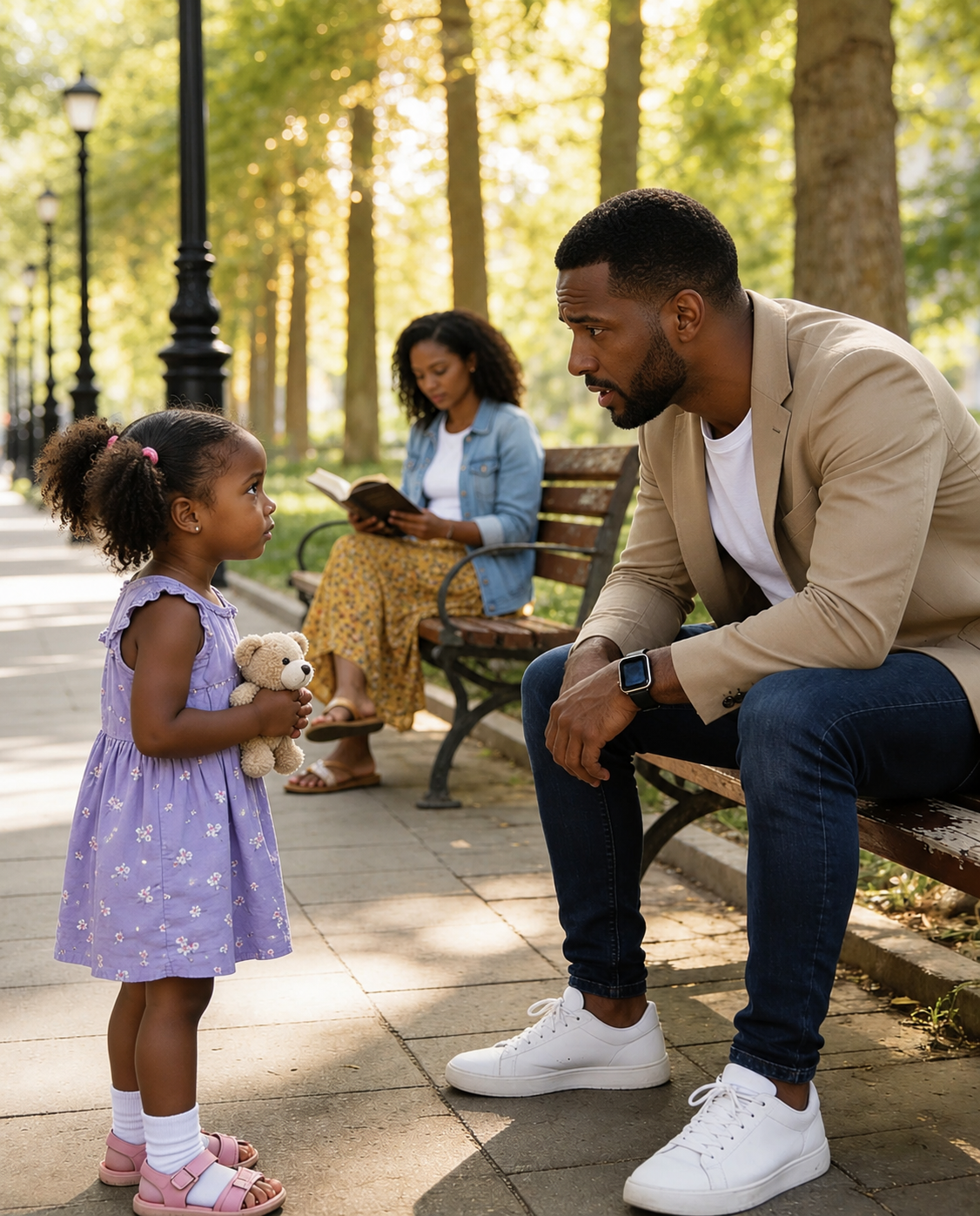 “Sir… Are You Married?” A 6-Year-Old Girl’s Question Made a Lonely Millionaire Break Down in the Middle of Central Park