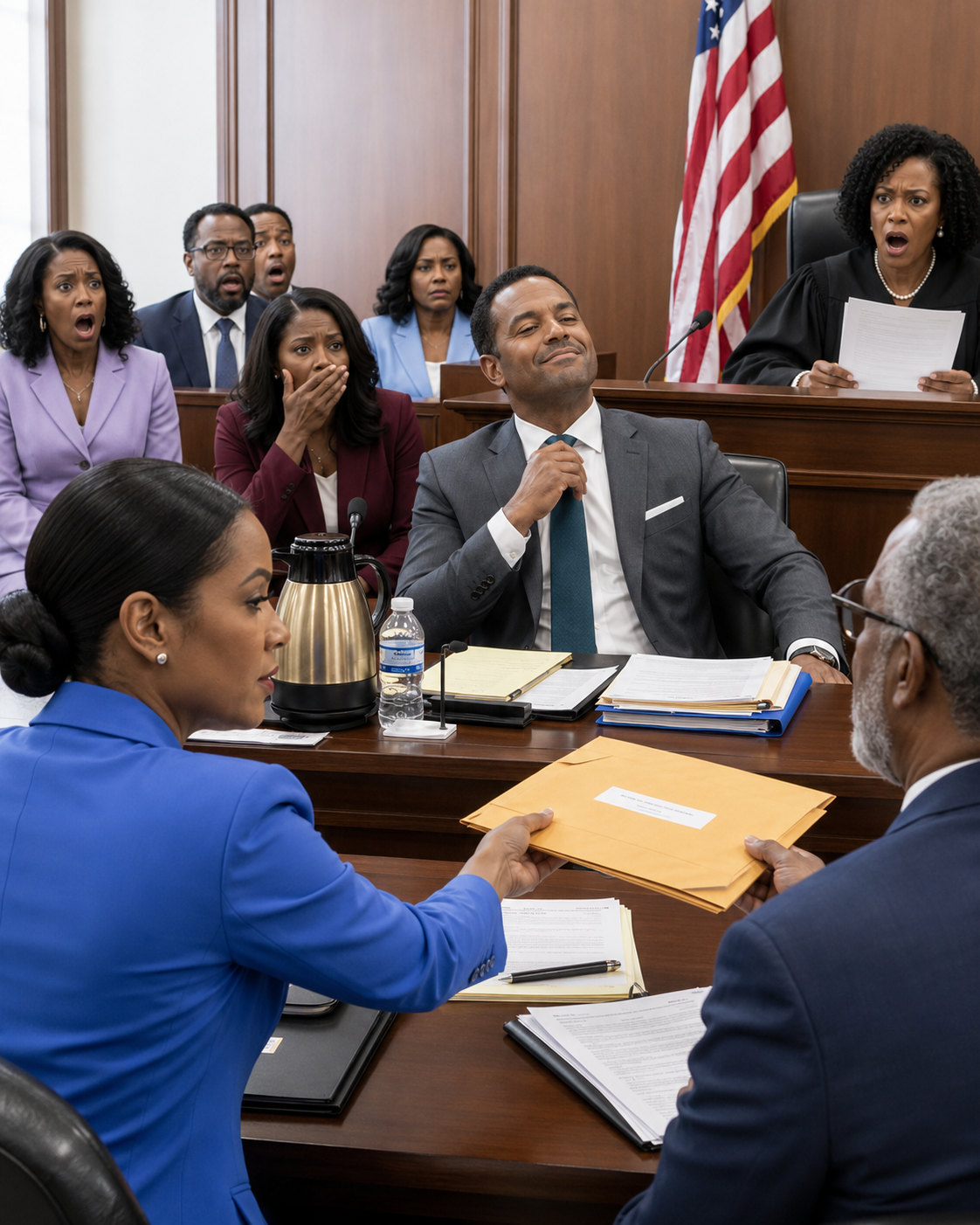 The Judge Opened My Envelope And My Husband Stopped Laughing