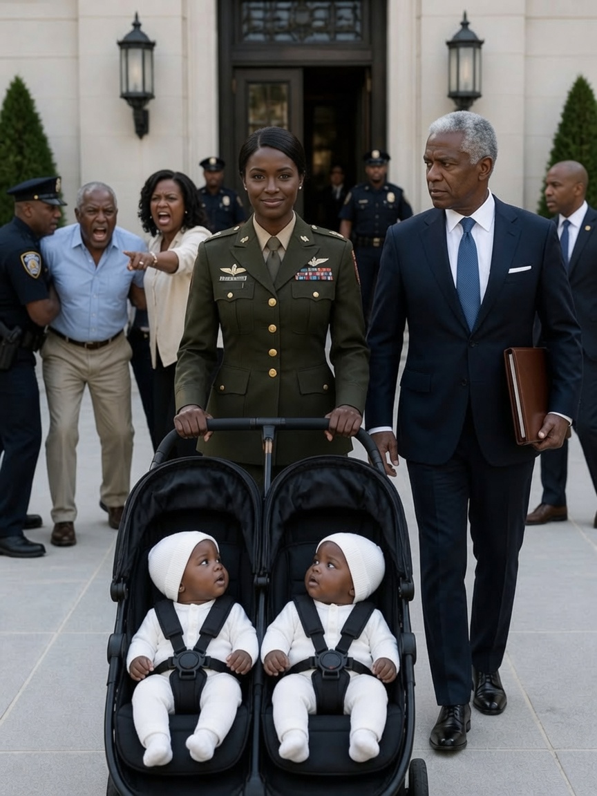 While Carrying Our Twins, I Stayed Silent as Everyone Praised My Husband’s Mistress for Saving His Parents’ Property; Days Later, He Handed Me Divorce Papers in the Hospital, Called Me Worthless, and Walked Away Without Knowing I Was a U.S. Army Colonel—Until I Returned With a Military Escort, Senior Officers, and Law Enforcement at My Back.