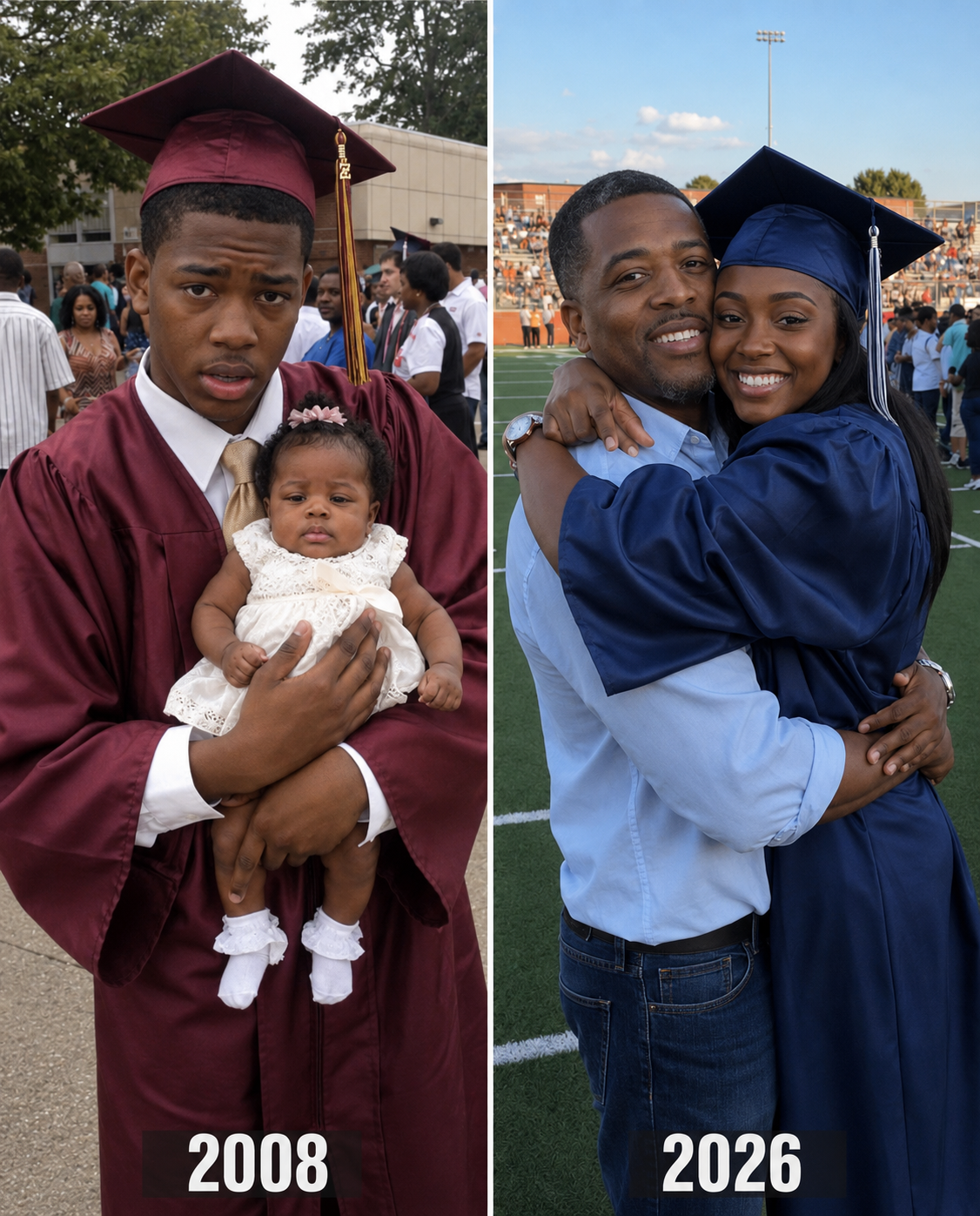 My Dad Raised Me Alone After My Birth Mother Left Me in His Bike Basket at 3 Months Old – - 18 Years Later She Showed up at My Graduation