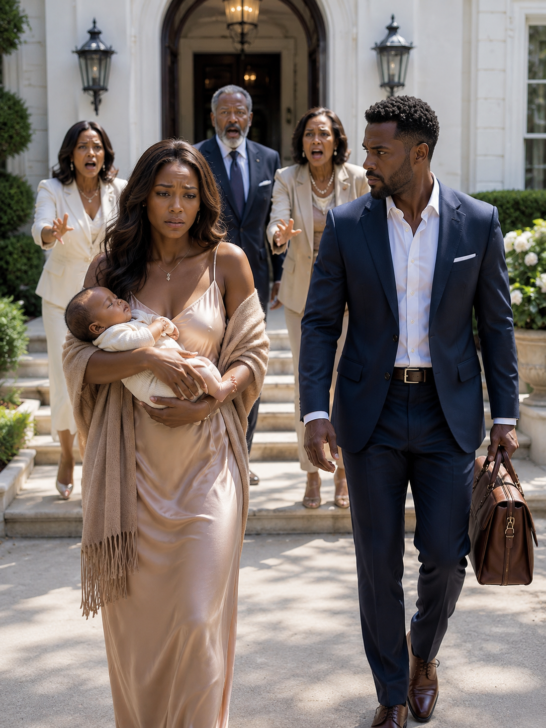 Three Days After Welcoming Our Daughter Home, I Returned To Discover My Husband Had Changed The Door Code And Left Me Outside With Our Baby — Certain The Mansion Belonged To Him, He Flew Off On Vacation Smiling… Until He Came Back To Find I Had Quietly Sold The Only Home He Thought Could Never Slip Away