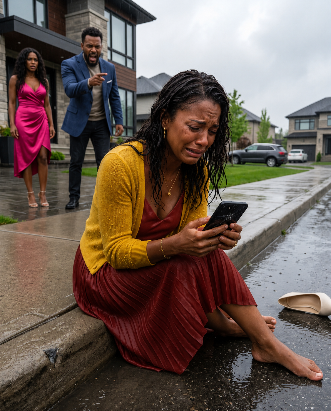 He sla:pped me six times in front of his mistress, threw me out into the rain, and left me broken on the street. I called my father with one request: show him no mercy.