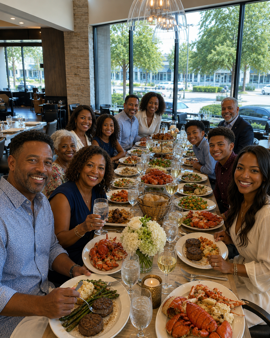 ‘Go Ahead, Order the Lobster—My Wife Will Pay Like She Always Does,’ My Husband Laughed as His Huge Family Called Me Their ‘Walking Credit Card.’ I Quietly Smiled, Secretly Asked the Restaurant to Split Every Check, And Teach Them A Hard Lesson They Would Never Forget