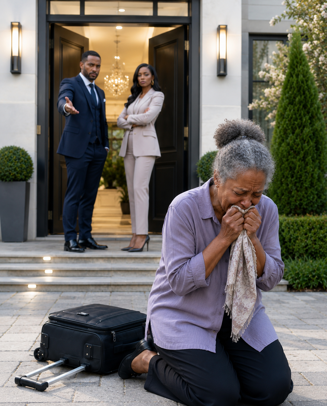 My Wealthy Son Said There Was No Room For Me In His Mansion, While My Doctor Daughter Handed Me $500 And Told Me To Find A Senior Home… But My Carpenter Son Welcomed Me Into His Tiny Apartment—Days Later, My Late Husband’s Secret $1.8 Million Trust Exposed Which Child Had Truly Loved Me All Along