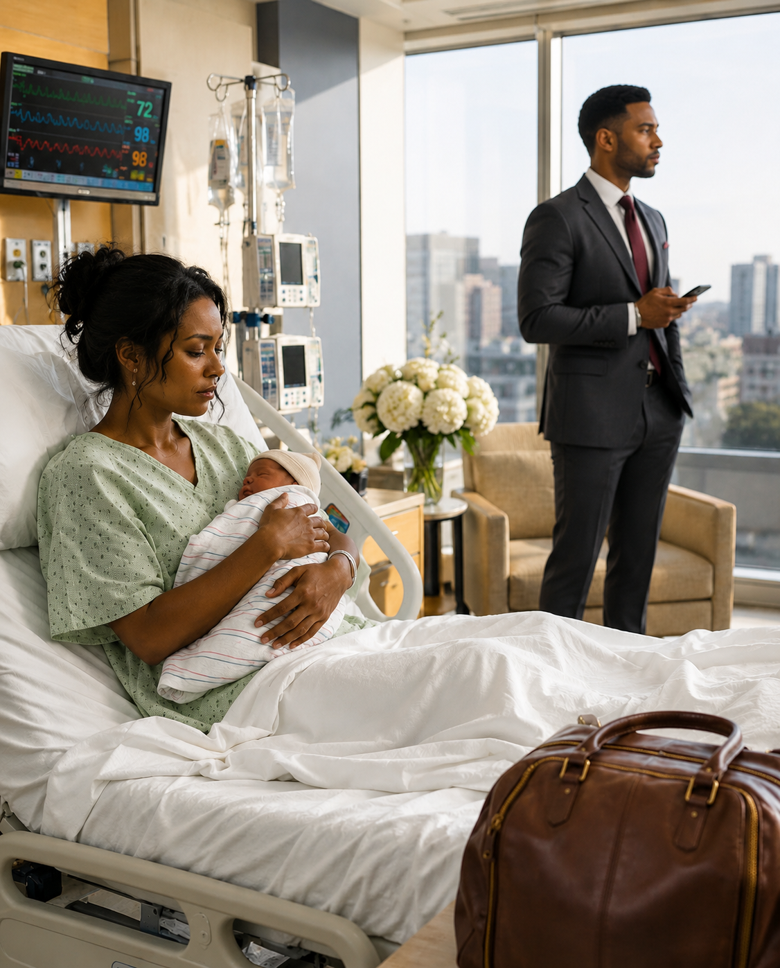 After I gave birth, my husband coldly said, “I’ve already had a child with another woman.” I didn’t scream or cry; I simply said calmly, “Remember this moment well.”