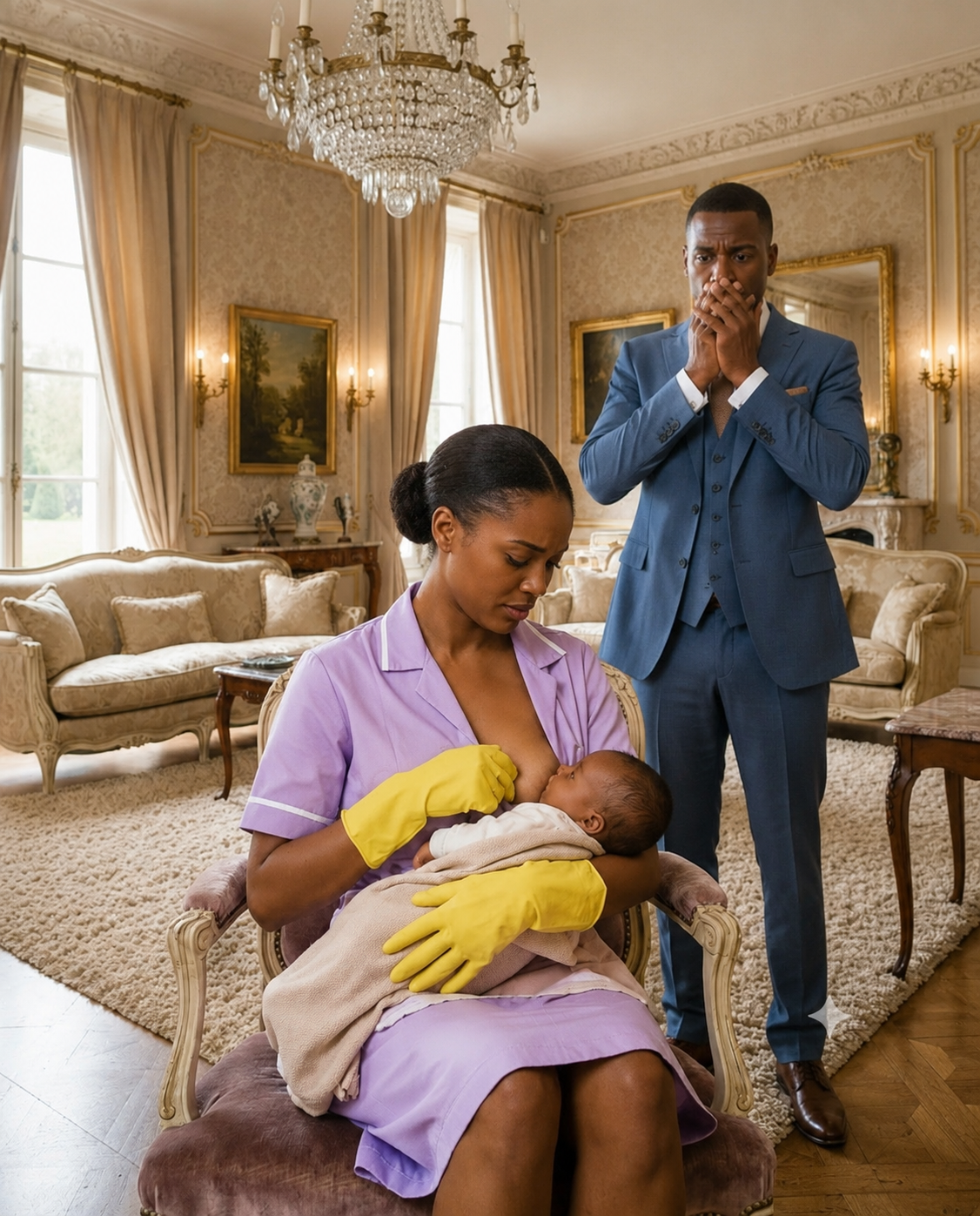 The Millionaire’s Baby Refused to Eat for Days — A Humble House Cleaner Breastfed Him to Save His Life, and a Hidden Truth About the Child Changed Everyone Forever