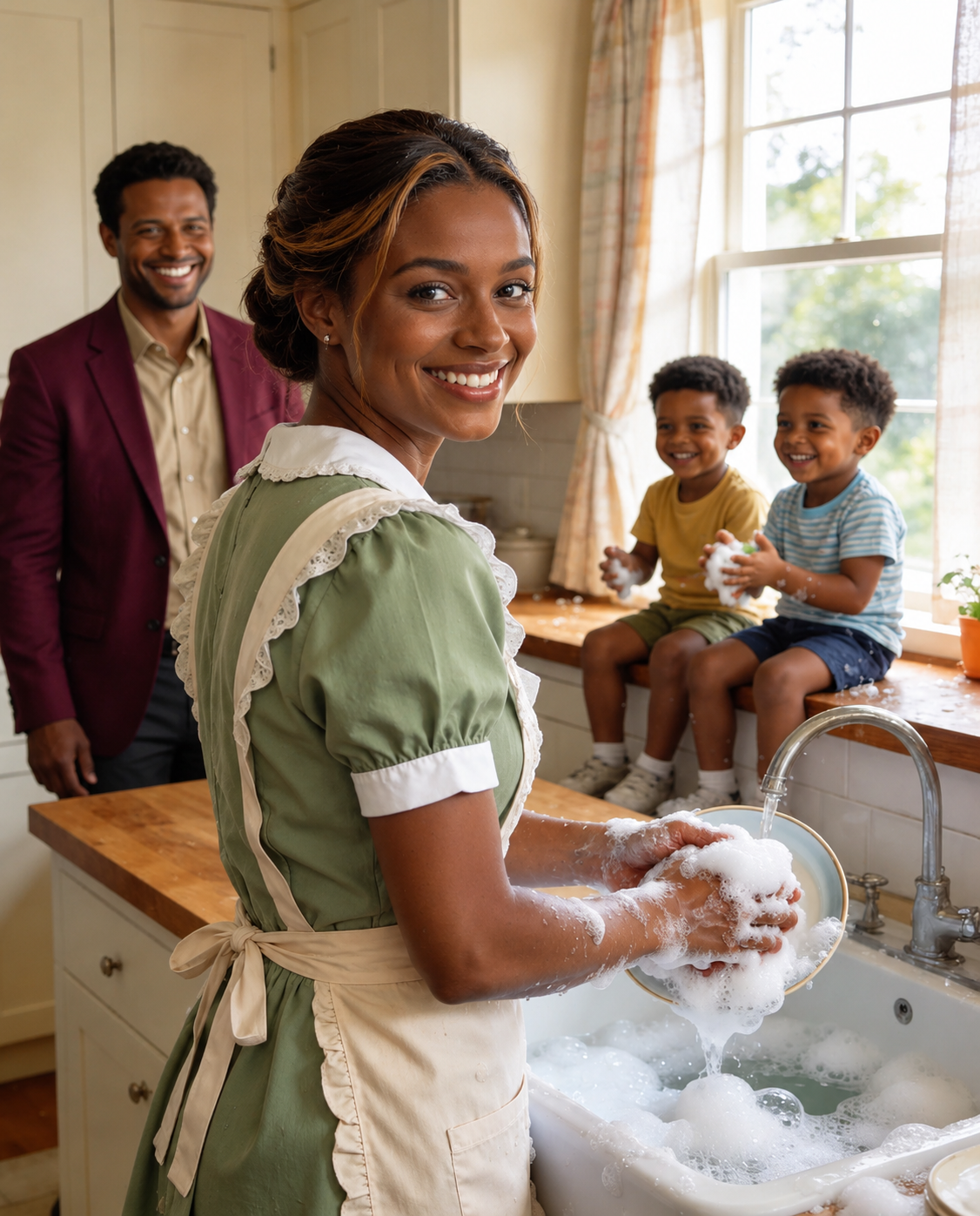A Cold Billionaire Banned the Maid From Playing With His Kids… But When They Ended Up in the Hospital, He Discovered a Truth Money Could Never Fix