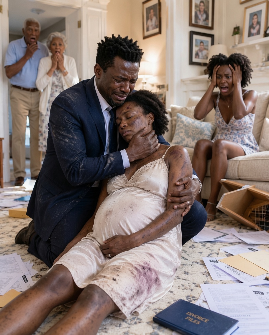 My jealous sister “accidentally” spilled scalding tea on me, then viciously k!cked my pregnant stomach. I collapsed, bl.e.e.ding heavily. My parents didn’t call an ambulance