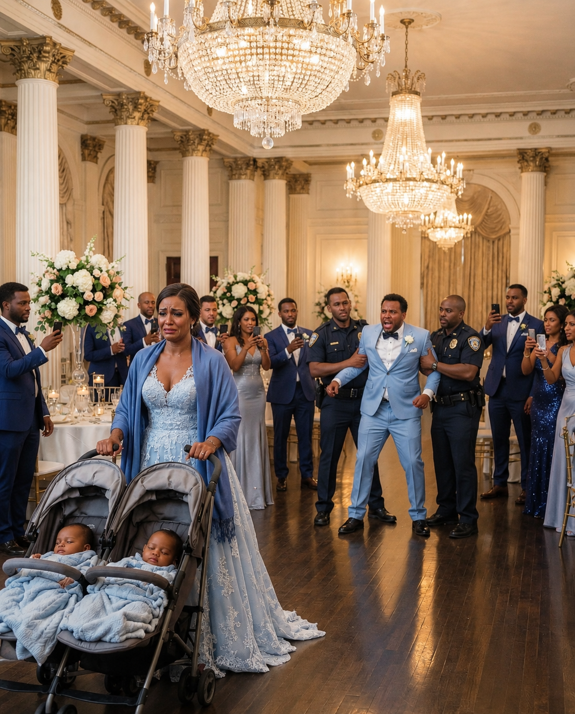 I never told my husband that I was the silent billionaire who owned the company he was celebrating. To him, I was just his ‘unattractive and exhausted’ wife who had ‘ruined her body’ after giving birth to twins. At the gala for his promotion, I was holding the babies when he pushed me toward the exit. ‘You’re bloated. You’re ruining the image. Go hide,’ he sneered. I didn’t cry or argue. I left the party… and his life. Hours later, my phone lit up: ‘The bank froze my cards. Why can’t I get into the house?