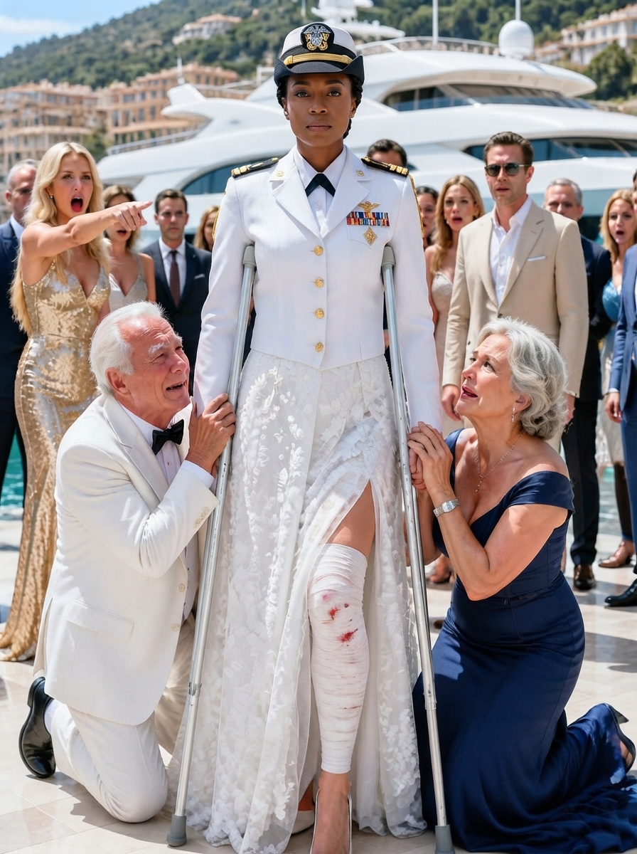 My parents bought my sister a $150,000 yacht while I sat in a military clinic begging them for $5,000 to save my leg. They popped champagne while I was told I might never walk right again. They thought I was still the daughter they could ignore, shame, and abandon—but they had no idea my little brother’s desperate sacrifice was about to hand me the one thing my family feared most: power.