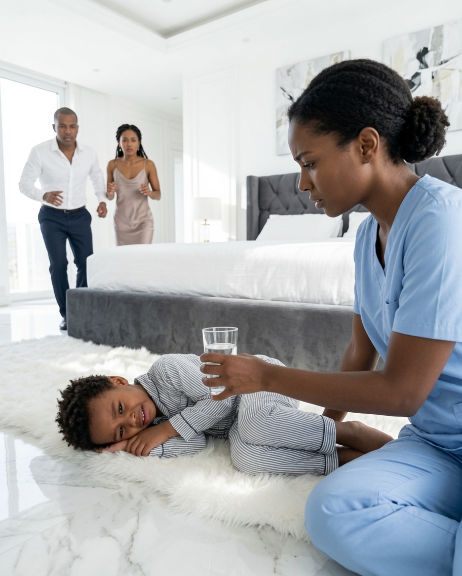 My son had been screaming “it’s biting me from the inside” for 4 nights and my wife said he was crazy; when I called the driver to take him to the clinic, the new nanny took a dark jar out of the kitchen trash, and then I understood that the madness was not in the child.