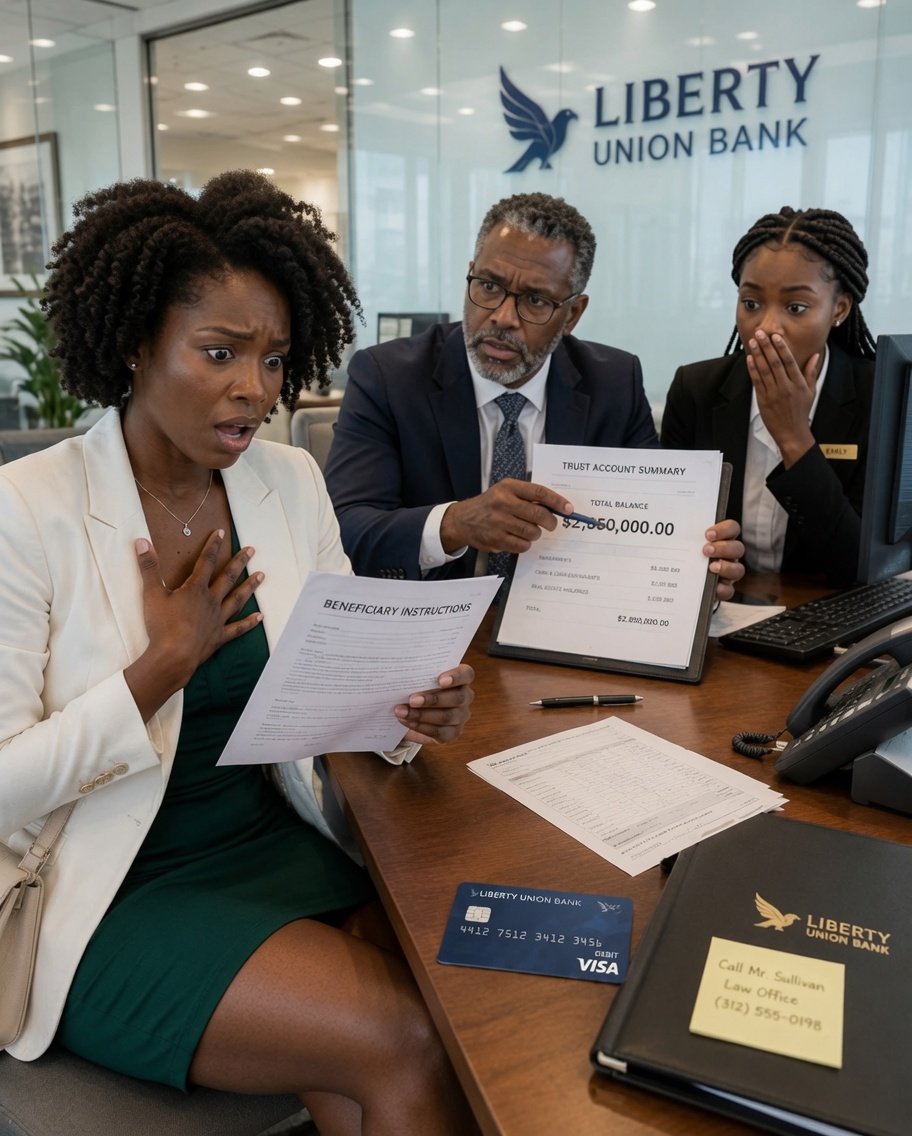 I walk into the bank to cancel the “20,000 dollars” card my adoptive father gave me as a handout after my grandfather’s funeral. I just wanted to put an end to that hum!liation once and for all…