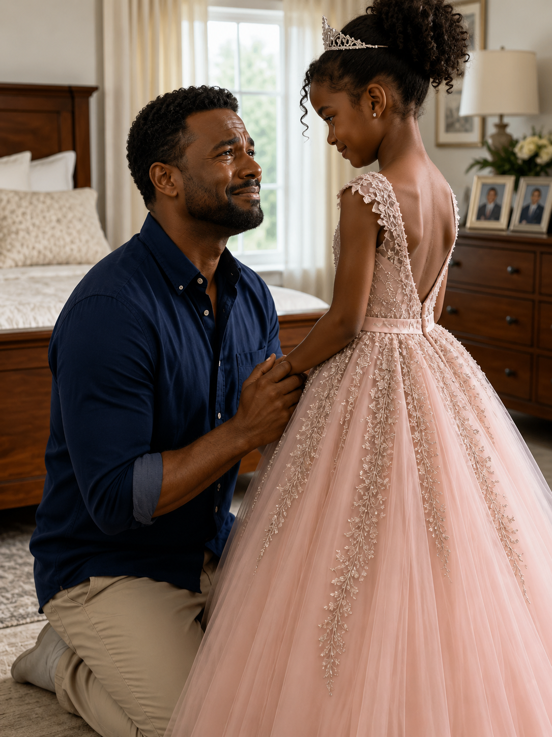 My 8-year-old daughter texted me: ‘Dad, come to my room. Just you.’ I thought she just needed help adjusting her recital dress, but what she showed me right before stepping onto the piano stage made me question everyone I had ever trusted with her life.