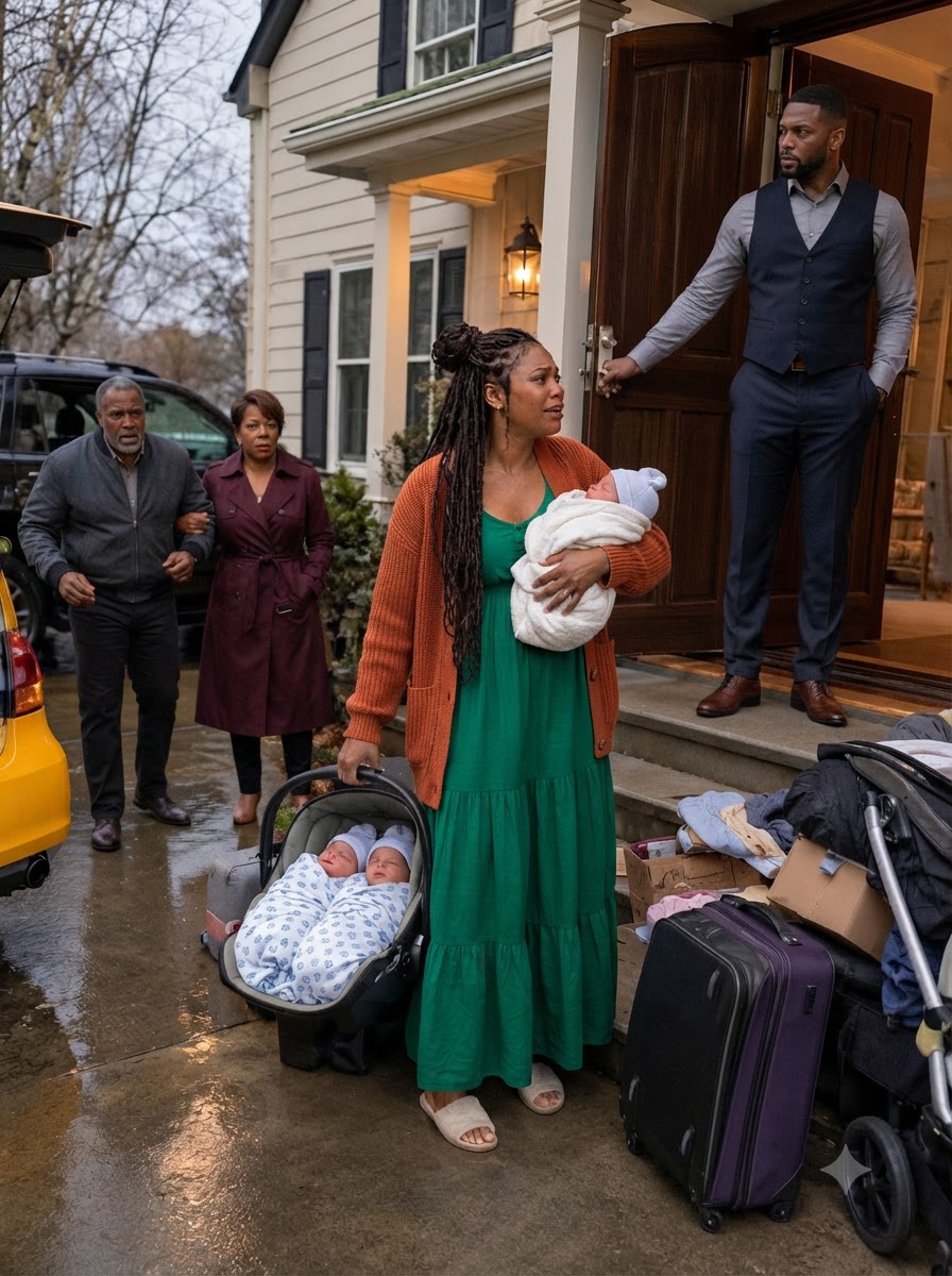One Week After I Gave Birth to Triplets, My Husband Changed the Locks and Threw Me and Our Babies Out – But What I Did Next Made Him Beg Me to Come Back