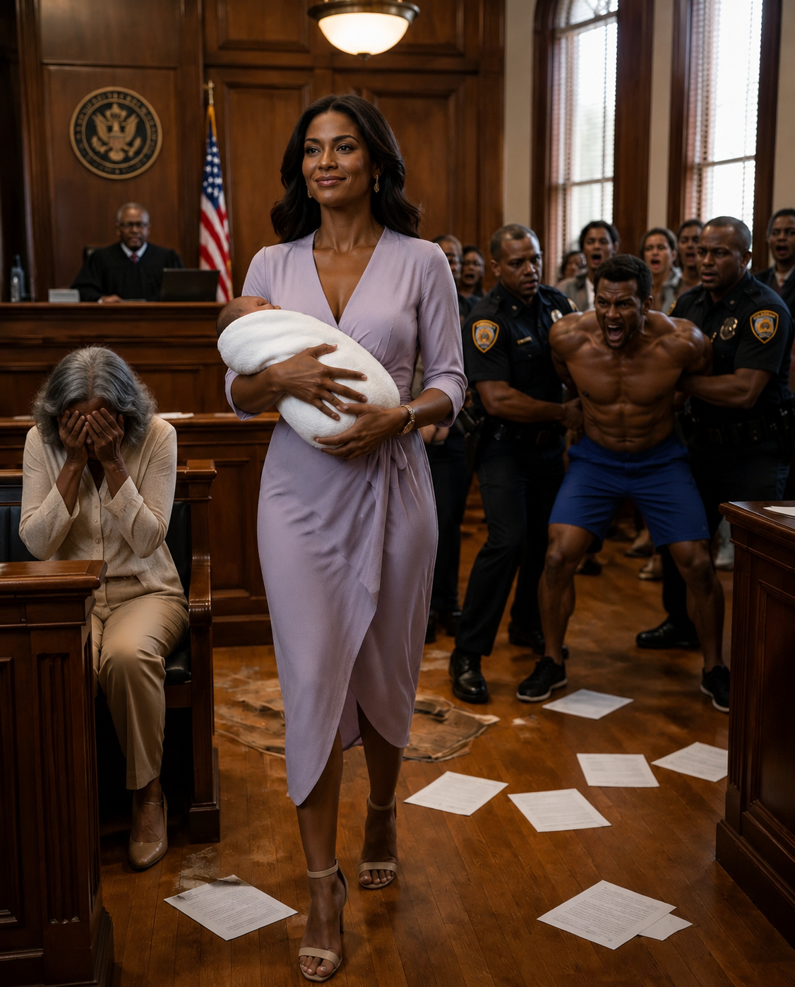 My mom and brother started laughing when I walked into the courtroom, “Haha, we’re going to strip her of every thing, she’s too pathetic to fight back anyway.”