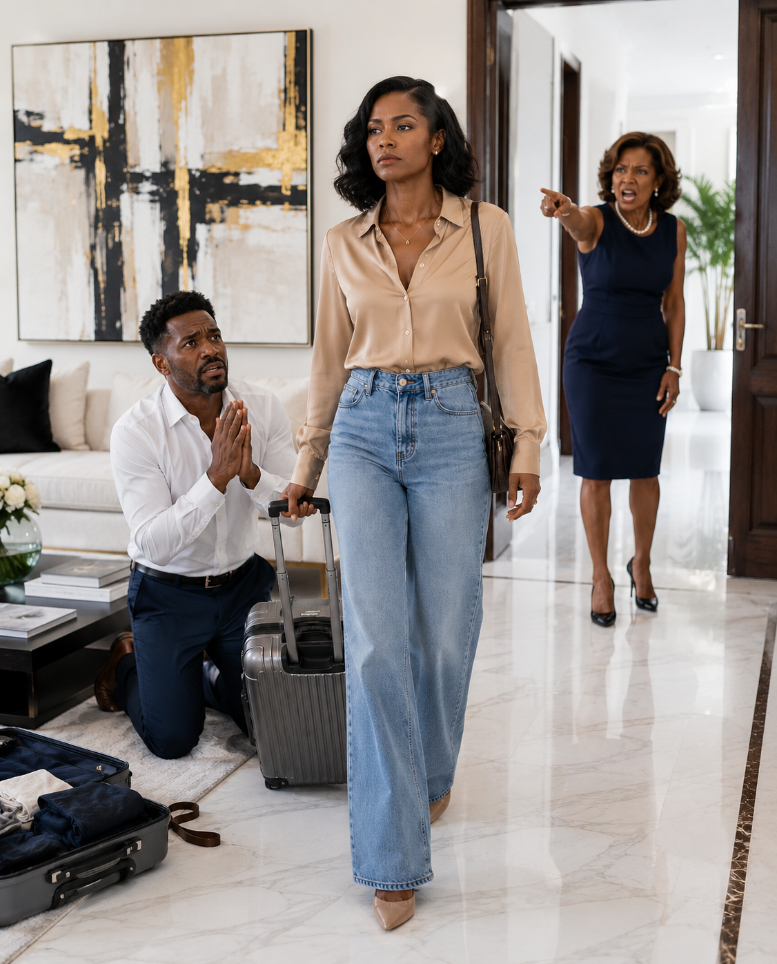 I Returned From A Four-Day Honeymoon, And My Husband Locked The Door, Pulled Off His Belt, And Said, “You’re Going To Learn Who’s In Charge Here.” He Thought A Locked Door, A Belt In His Hand, And His Threats Would Make Me Obedient. But He Was Wrong From The Very Beginning.