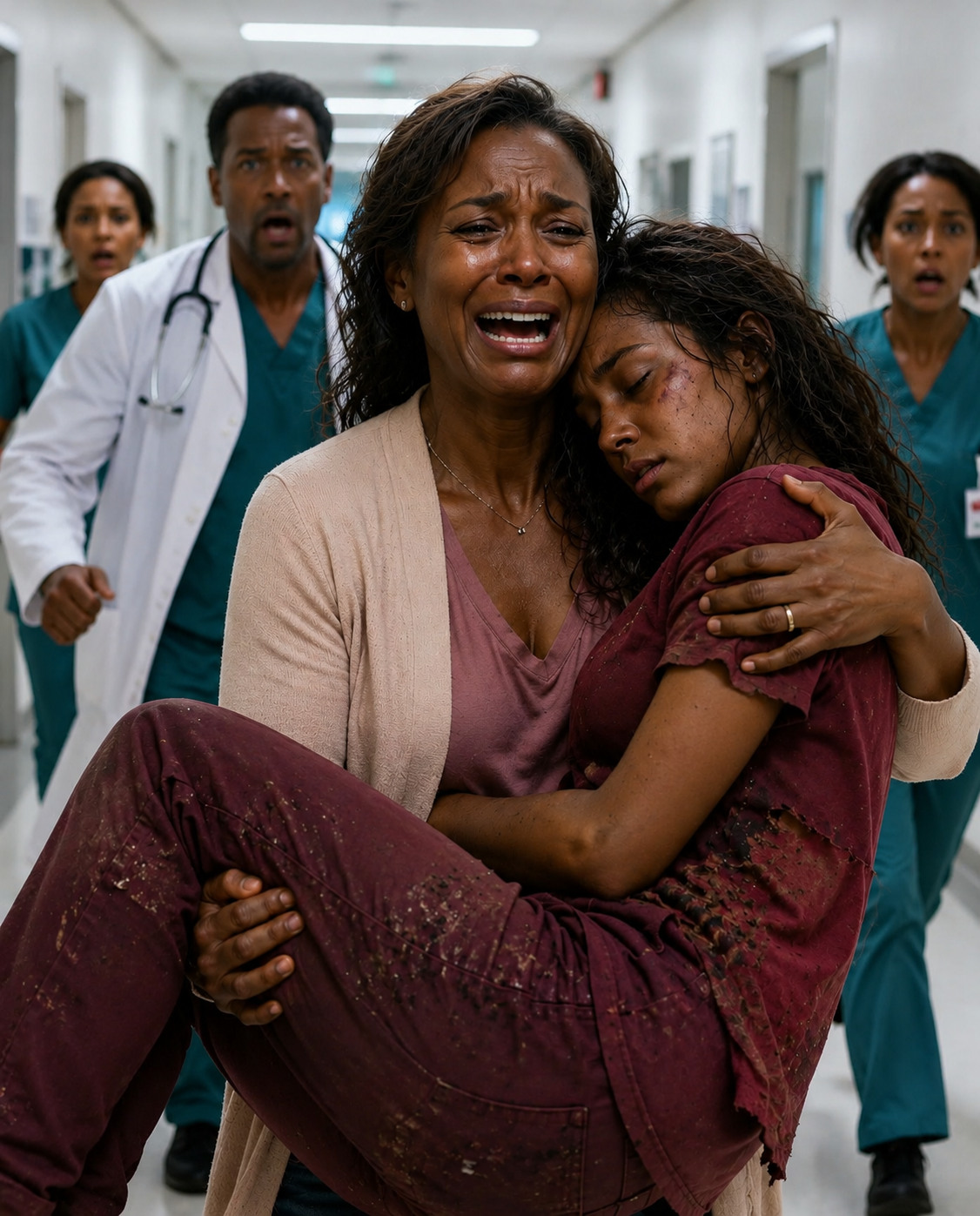 My daughter arrived home inj.ur.ed at 1 a.m. and begged me, “Don’t make me go back to my husband.” I thought she had been beaten… until the hospital revealed something worse.