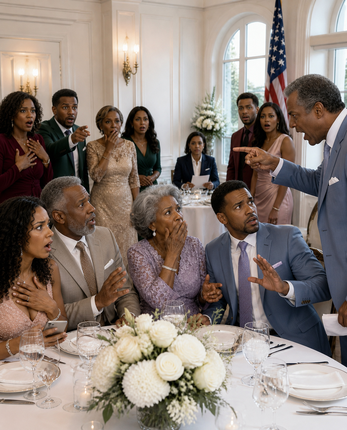 My dad told me, “Come to dinner with your brother’s fiancée, but hide the fact that you’re his sister. Her family are federal judges, and it would be embarrassing.” They tucked me away at a table in the back. But the moment her judge grandparents spotted me, they froze mid-step and breathed out, “Ma’am… this is unexpected.”
