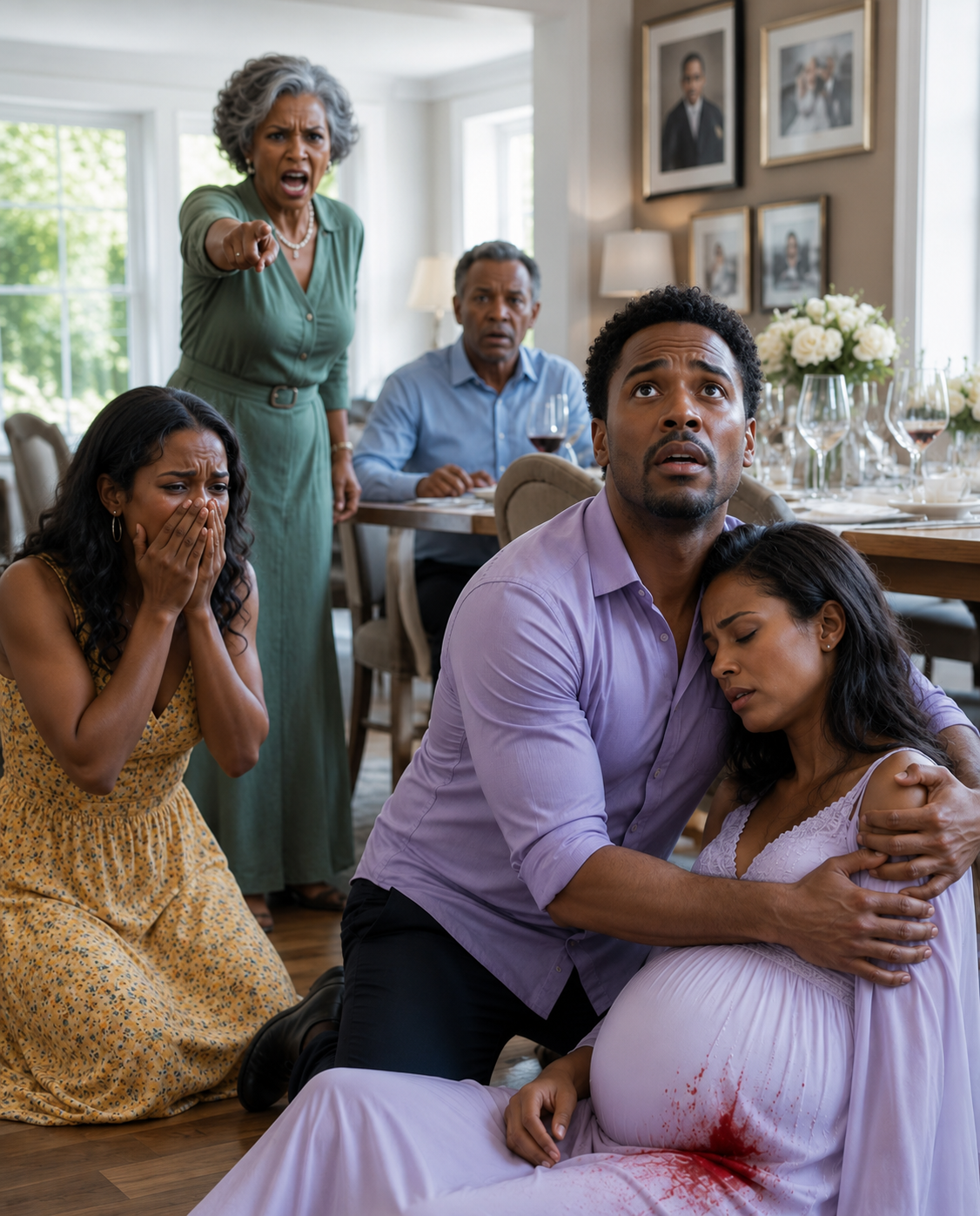 My parents worshipped my sister. When I revealed my pregnancy, they st:ruck my stomach. “The first grandchild must be hers! Get rid of it!” Then… someone unexpected arrived. Mom went white and started shaking. It was…