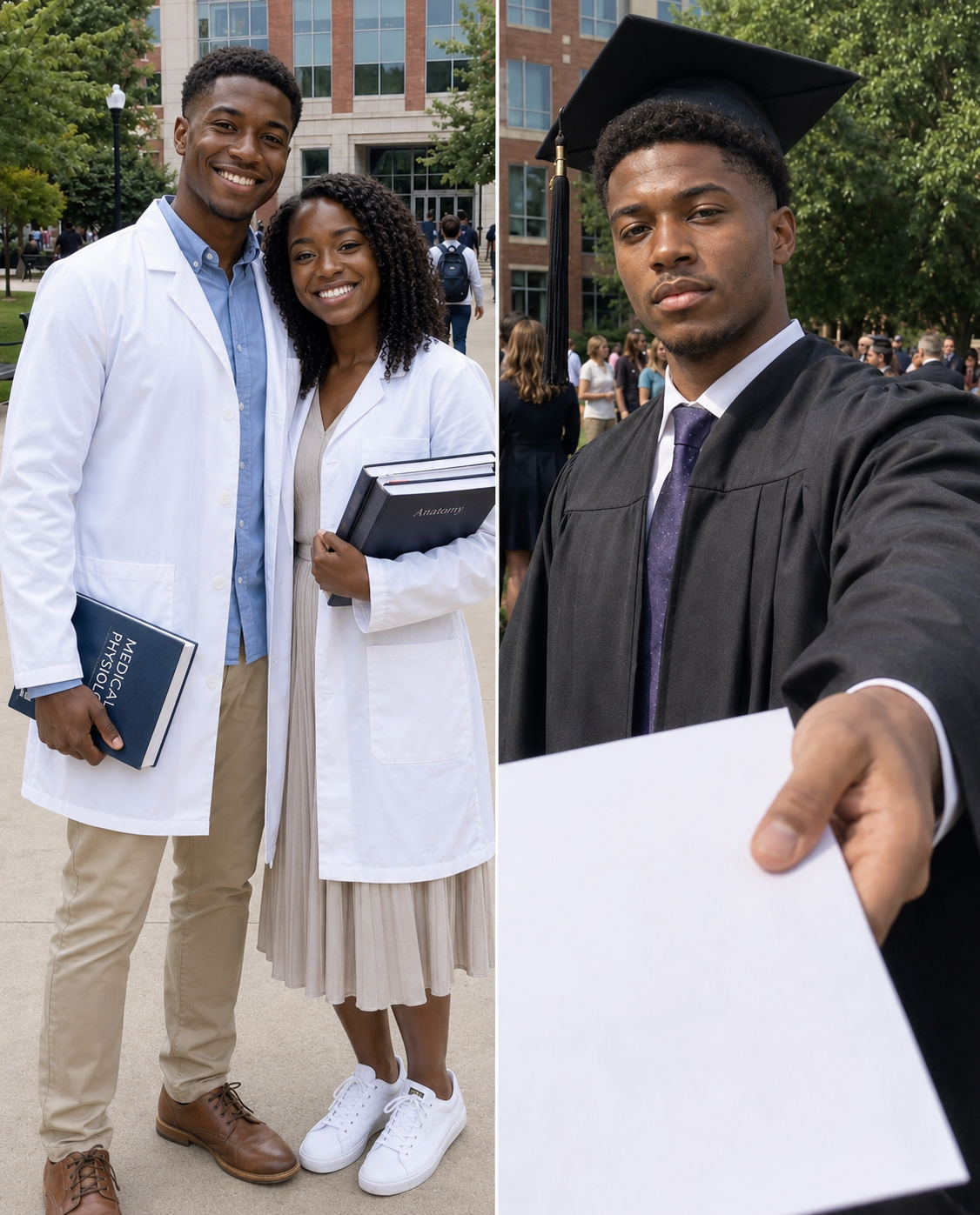 I Worked Two Jobs to Help My Husband Become a Doctor – At His Graduation, He Handed Me Divorce Papers, but Then His Classmate Stopped Me