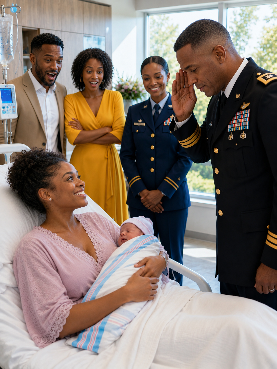“You’re Nothing But a Burden.” My Husband Threw Me Out While I Was in Labor, Then Walked Into My Hospital Room With Another Woman, and Ordered Me to Sign One Secret Document Before a Three-Star General Come To Changed Everything