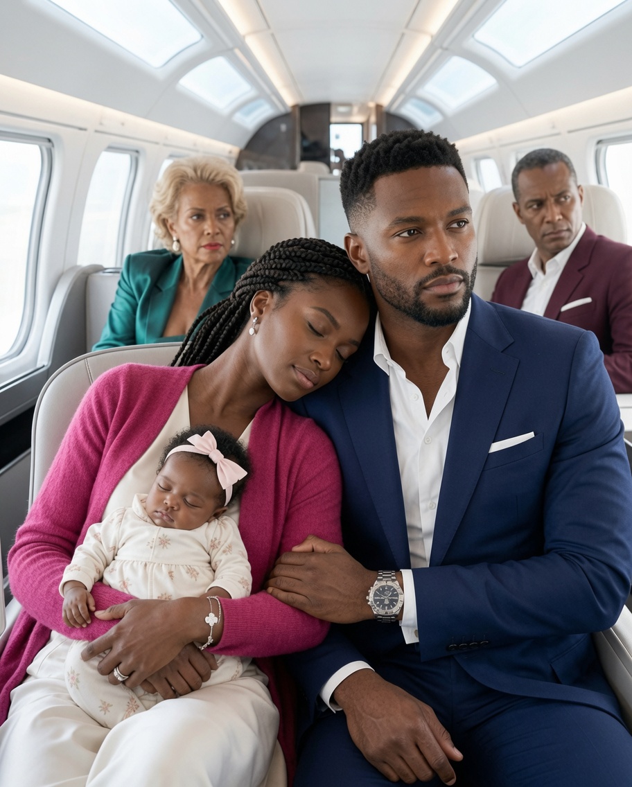 After Her Ex-Husband Took The House, Froze The Money, And Showed Up At The Airport For Their Baby, The Exhausted Mother Never Expected The Quiet Stranger In Seat 3B To Be Connected To The Million-Dollar Secret He Had Kept Hidden For Years
