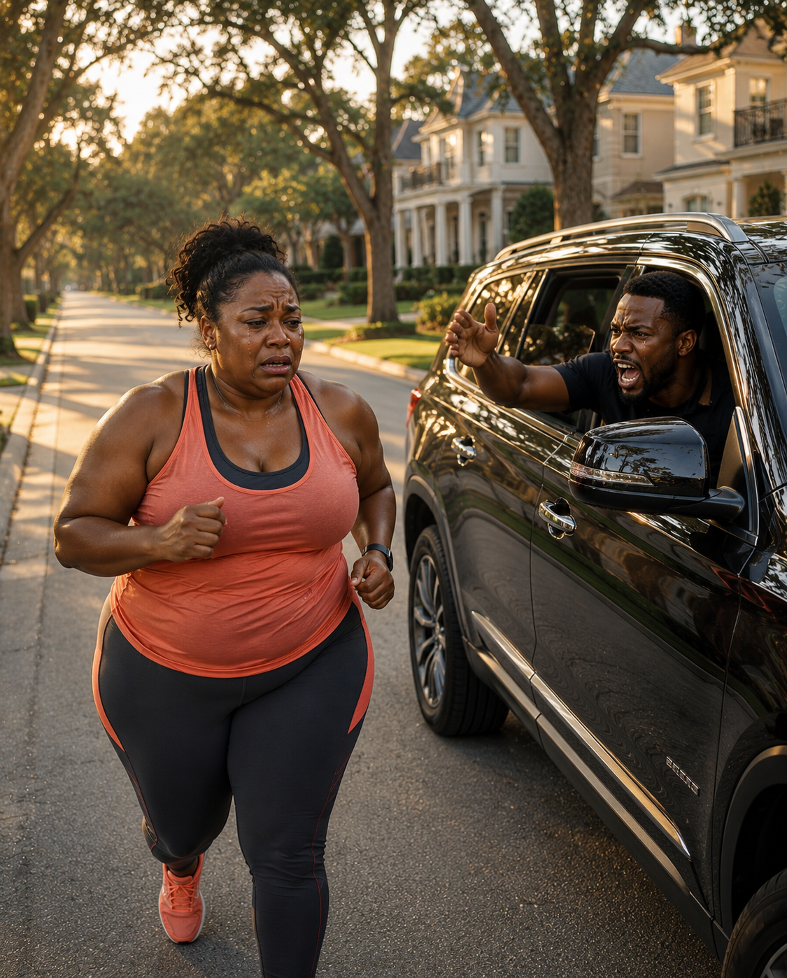 My Husband Made Me Run Every Morning to Lose My Baby Weight While Driving Behind Me to Make Sure I Didn’t Stop – What His Mom Did Next Left Him Begging for Forgiveness