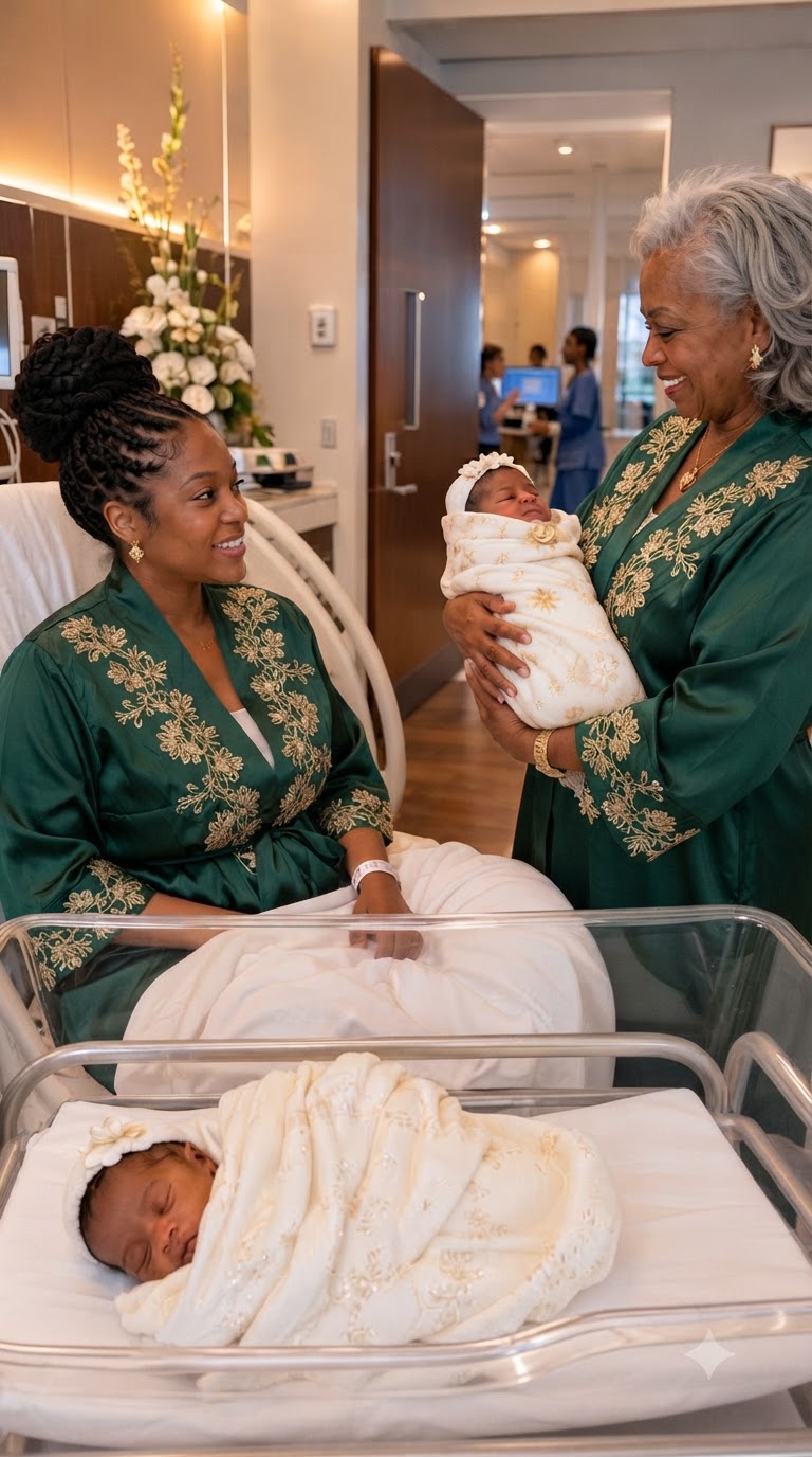 I h:id my career as a judge from my mother-in-law. After my C-section, she stormed in with adoption papers, demanding one twin for her infe:rtile daughter. I clutched my babies and pressed the panic button