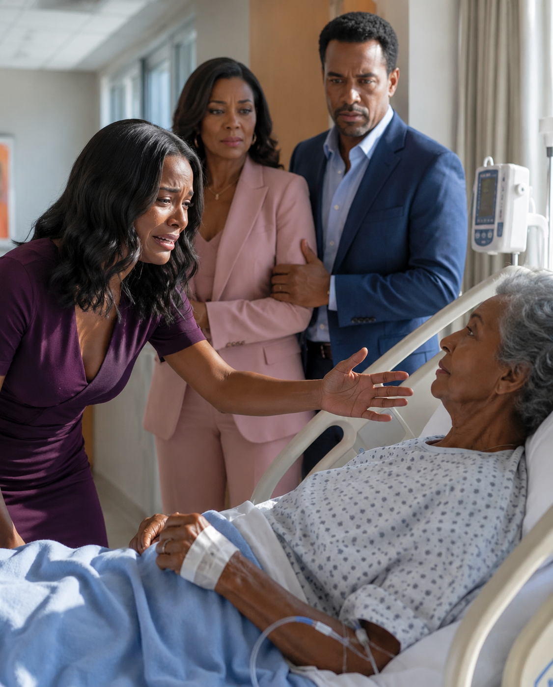 My grandma was critical after emergency surgery and my parents refused to come, but at her funeral, the pastor read her final note—and dad’s face changed when he heard his name…