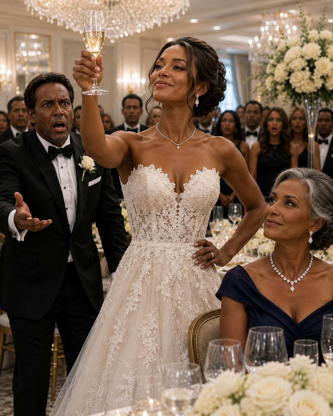 At my son’s wedding, his new wife announced that she would “allow” me to live in her old apartment. I smiled and said that I already had my own place.