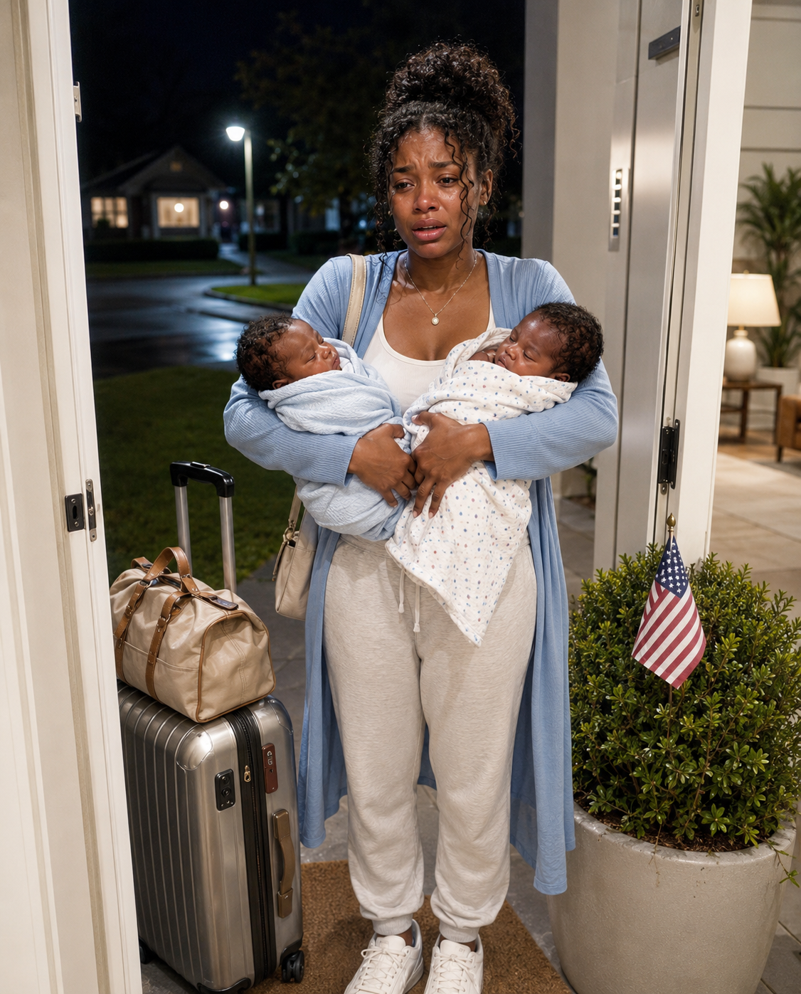 My Stepdaughter Who Always Despised Me Came Back Holding Twin Babies and Begged Me to Take Her In – What I Caught Her Doing in My Husband's Workshop Left Me Speechless