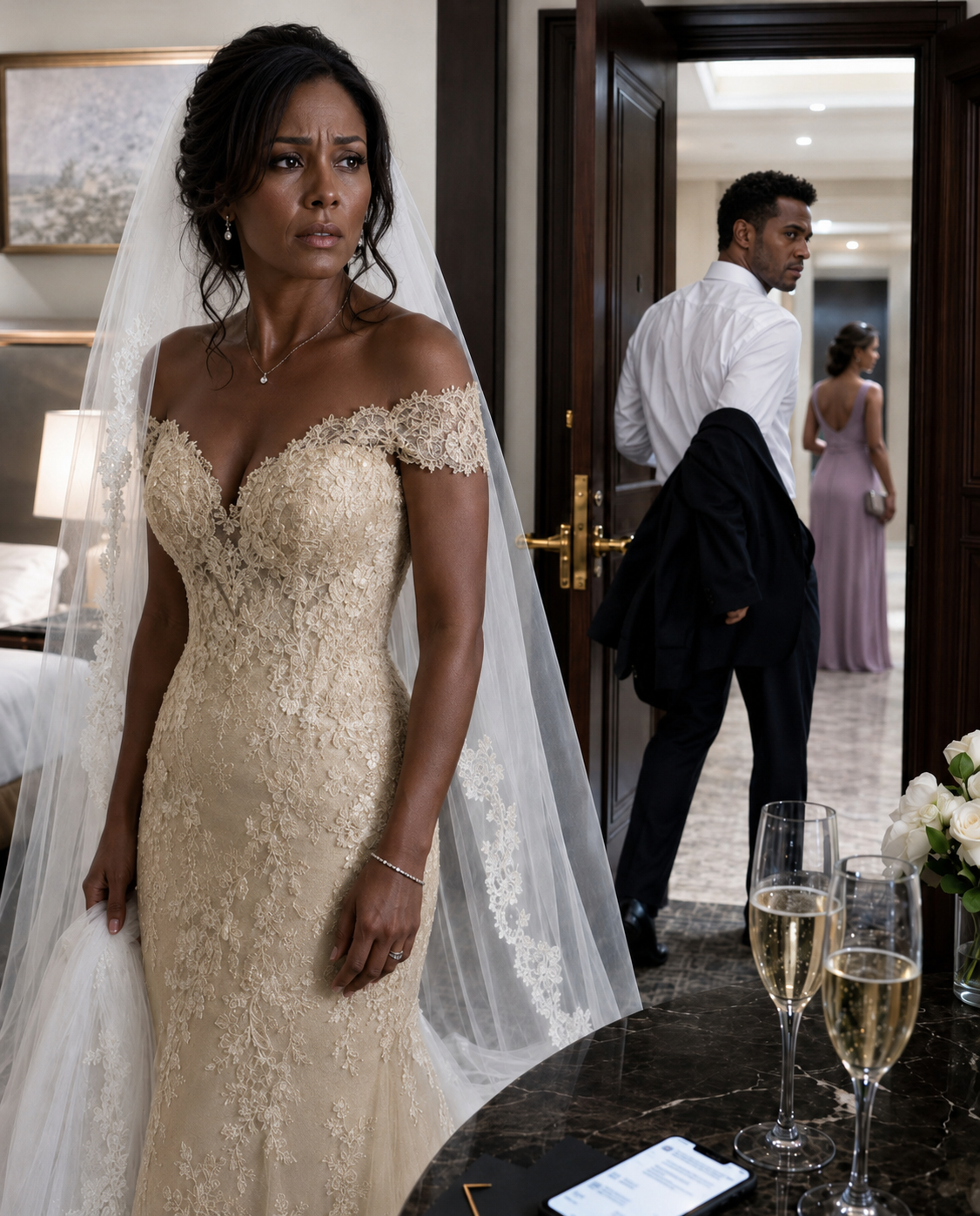 My Husband Left Our Wedding Suite For My Bridesmaid