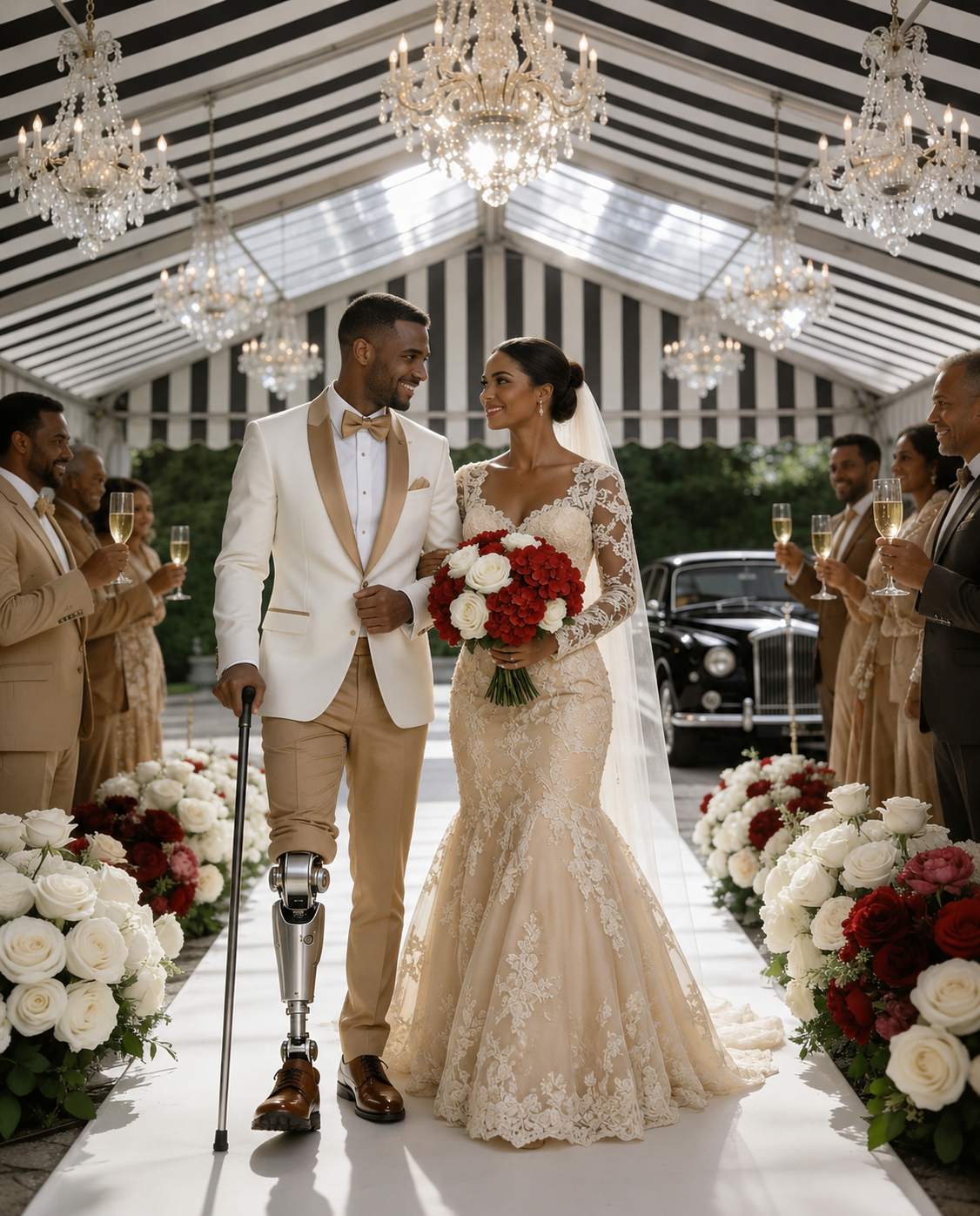 When I found out my ex-wife had married a poor construction worker, I went to her wedding with the intention of mocking her. But the moment I saw the groom, I turned around and broke down in tears of pain.