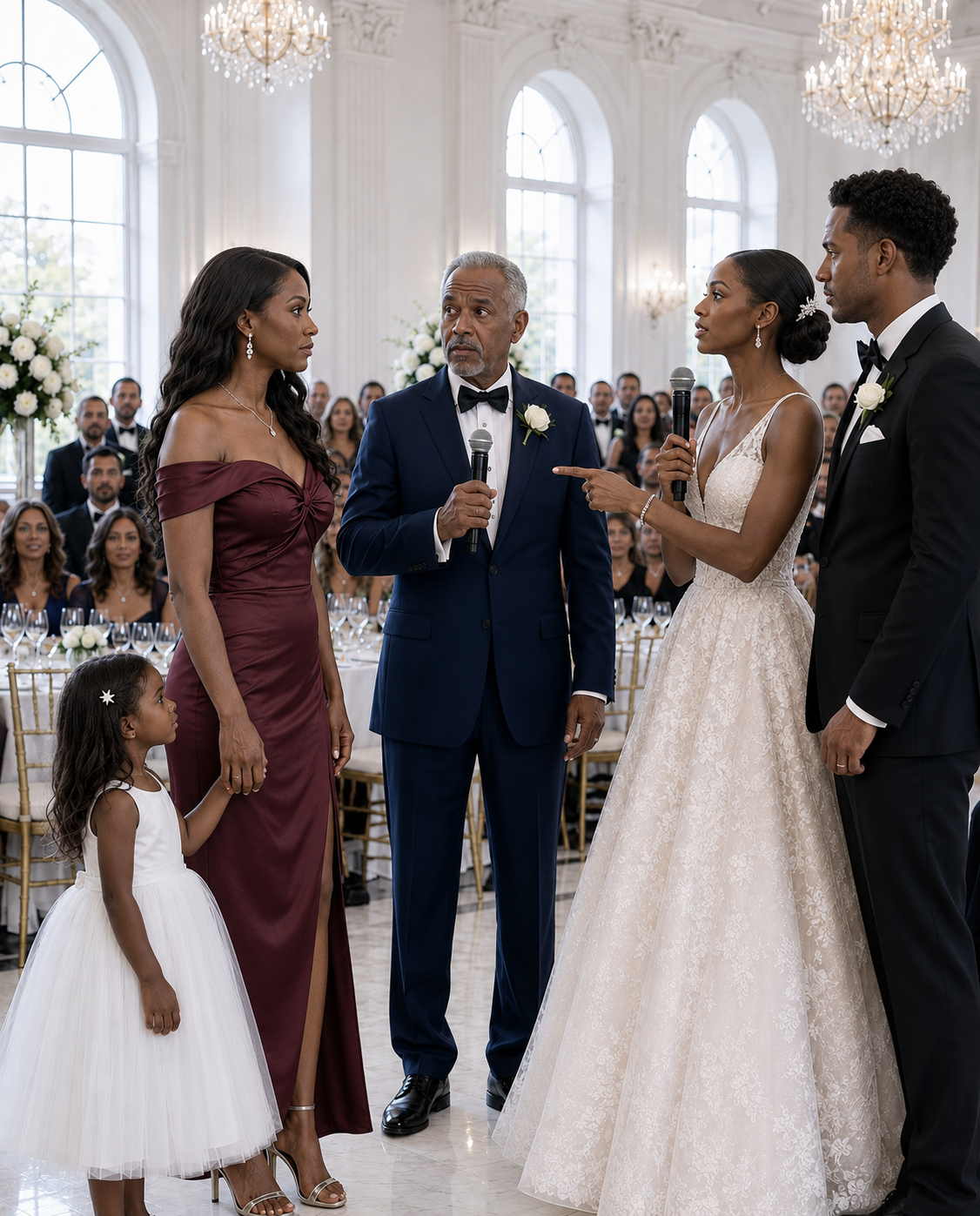 My Stepsister Mocked Me As “Just A Nurse” In Front Of 140 Wedding Guests—But When The Groom’s Father Suddenly Crossed The Ballroom, Stood Right In Front Of Me, And Reached For The Microphone, No One Was Prepared For What He Was About To Reveal