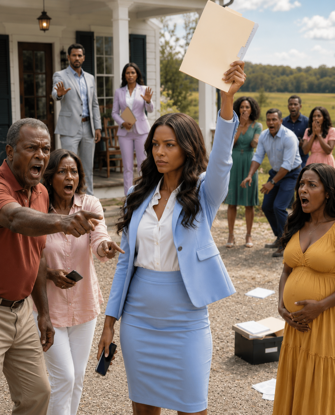 My Mom Said, “Your Pregnant Sister Needs That Money More Than You.” So I Quietly Sold The Farmhouse They Planned To Take From Me. Two Weeks Later, Dad Broke In… And The New Owner Was Waiting.